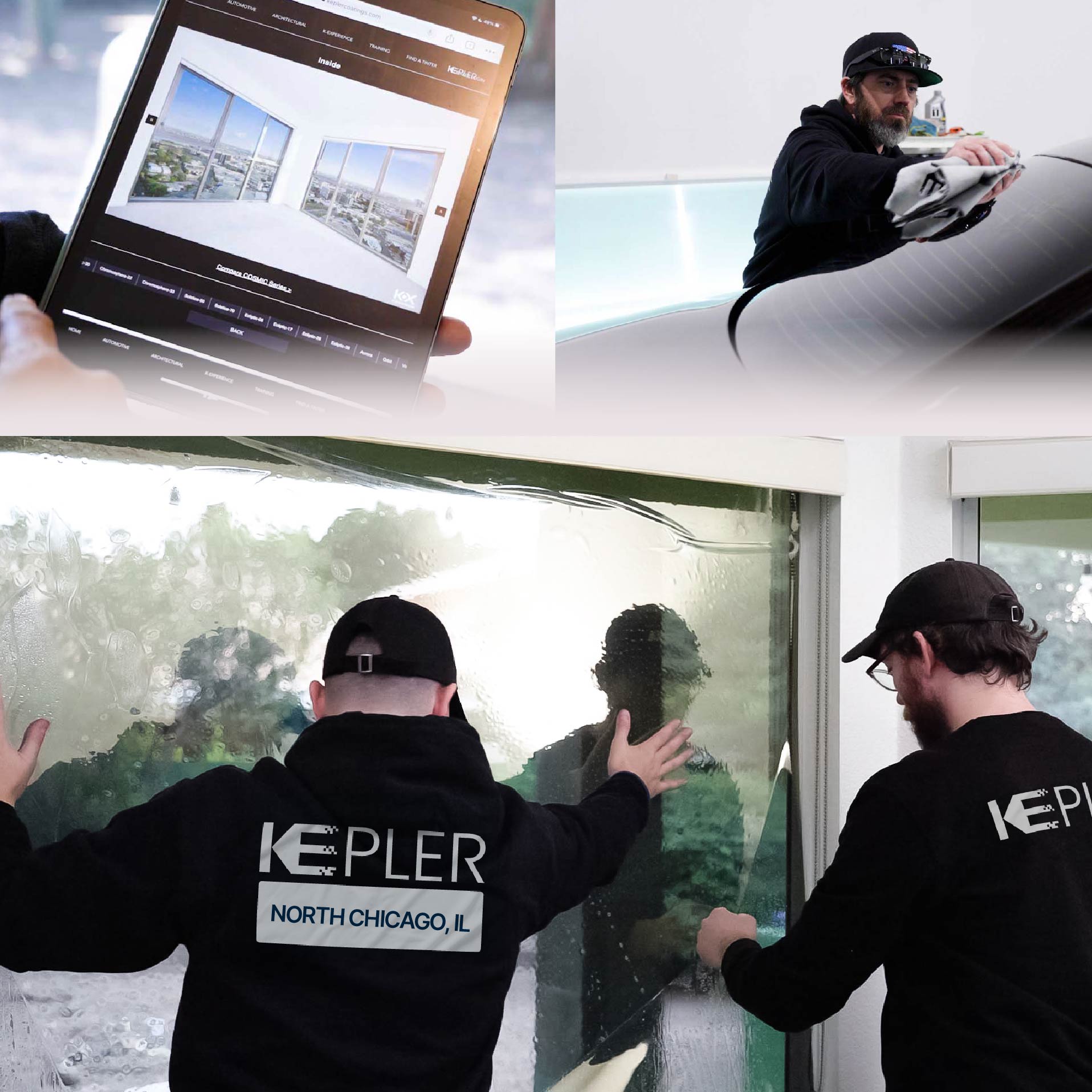 Kepler Specialist Performing Commercial Window Tinting in North Chicago North Chicago