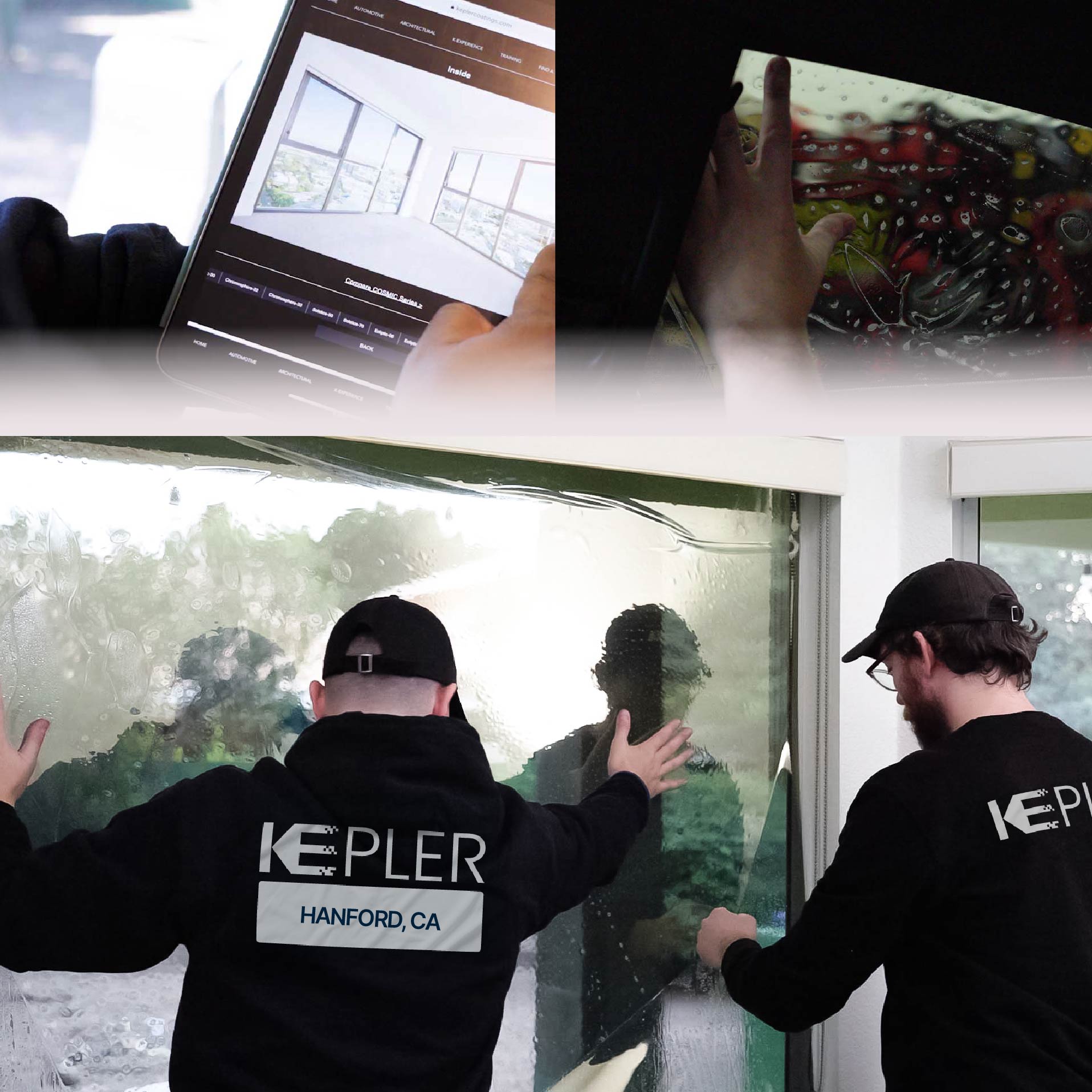 Kepler Specialist Performing Commercial Window Tinting in Hanford Hanford