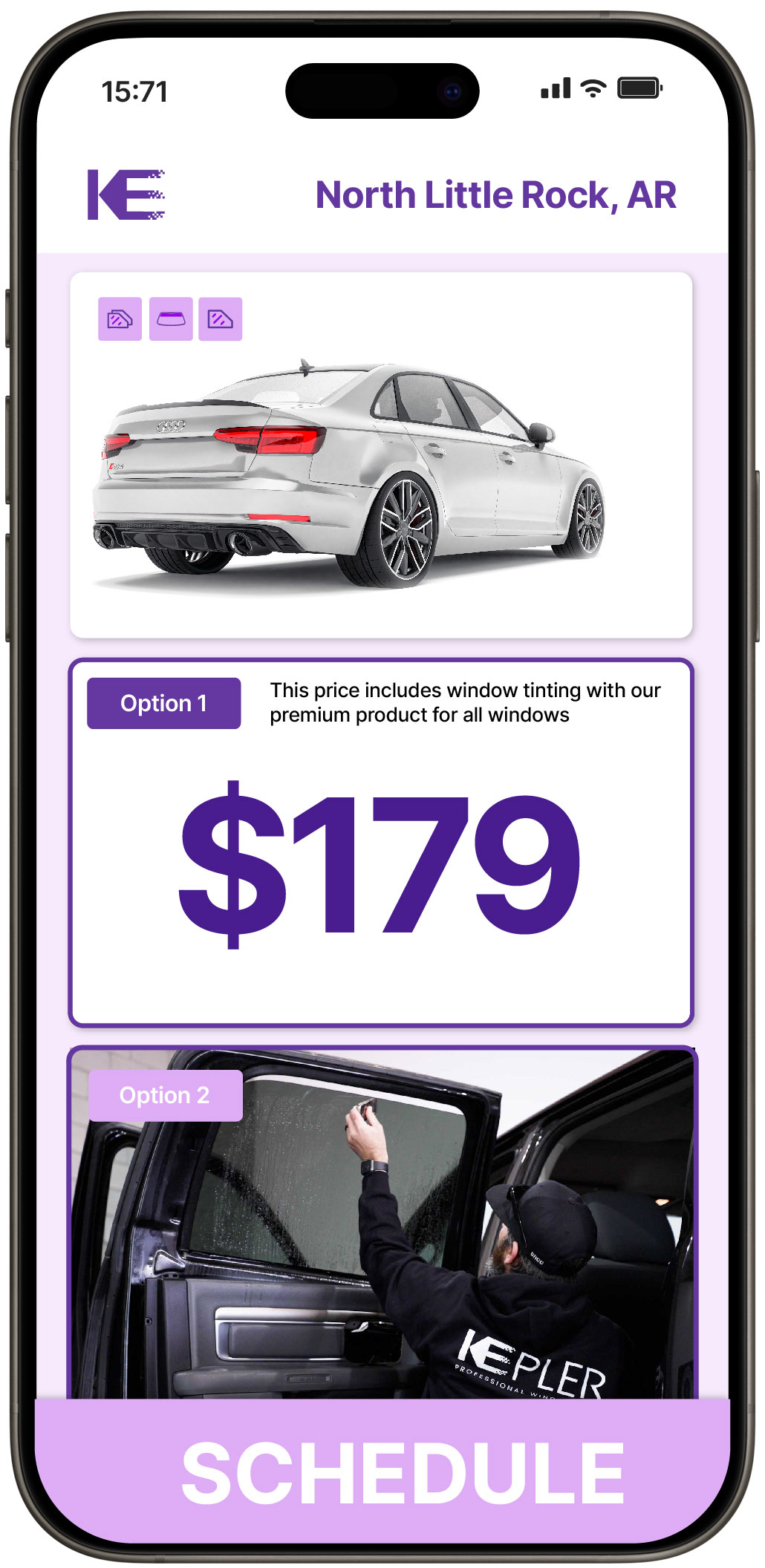 View Reasonable Car Window Tinting Prices in North Little Rock, Arkansas