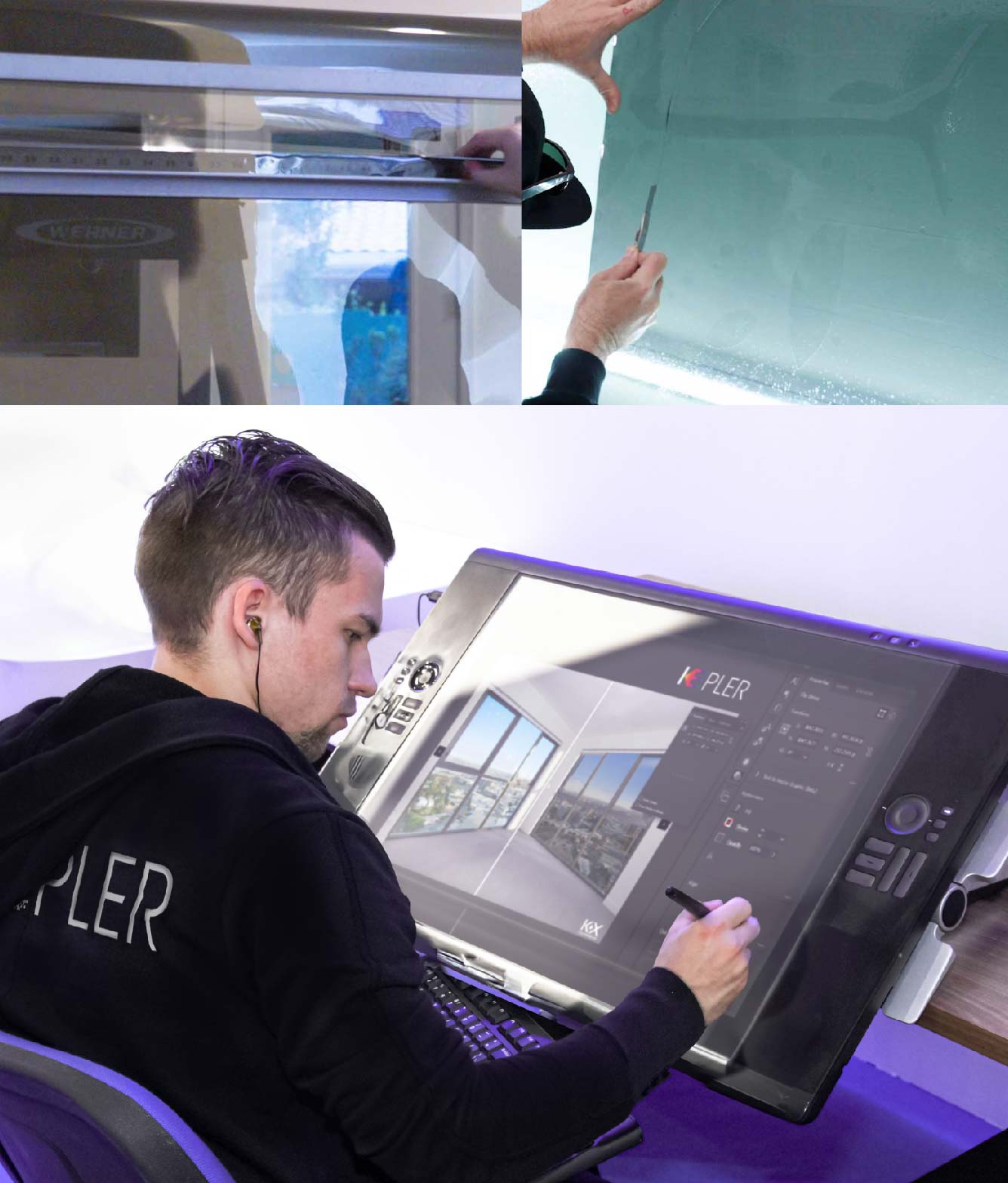 Kepler Specialist Performing Commercial Window Tinting in Reedley Reedley