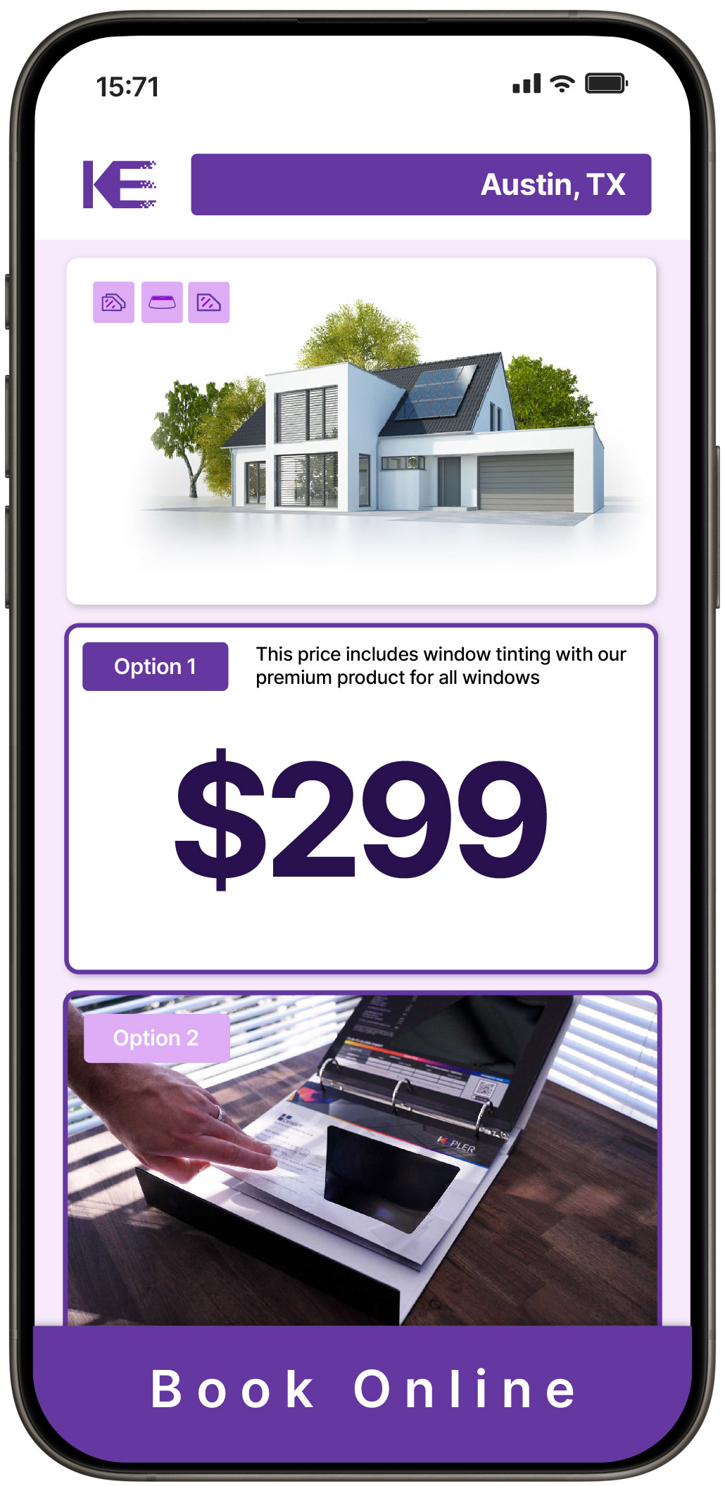 View Competitive Home Window Tinting Prices in Austin, Texas