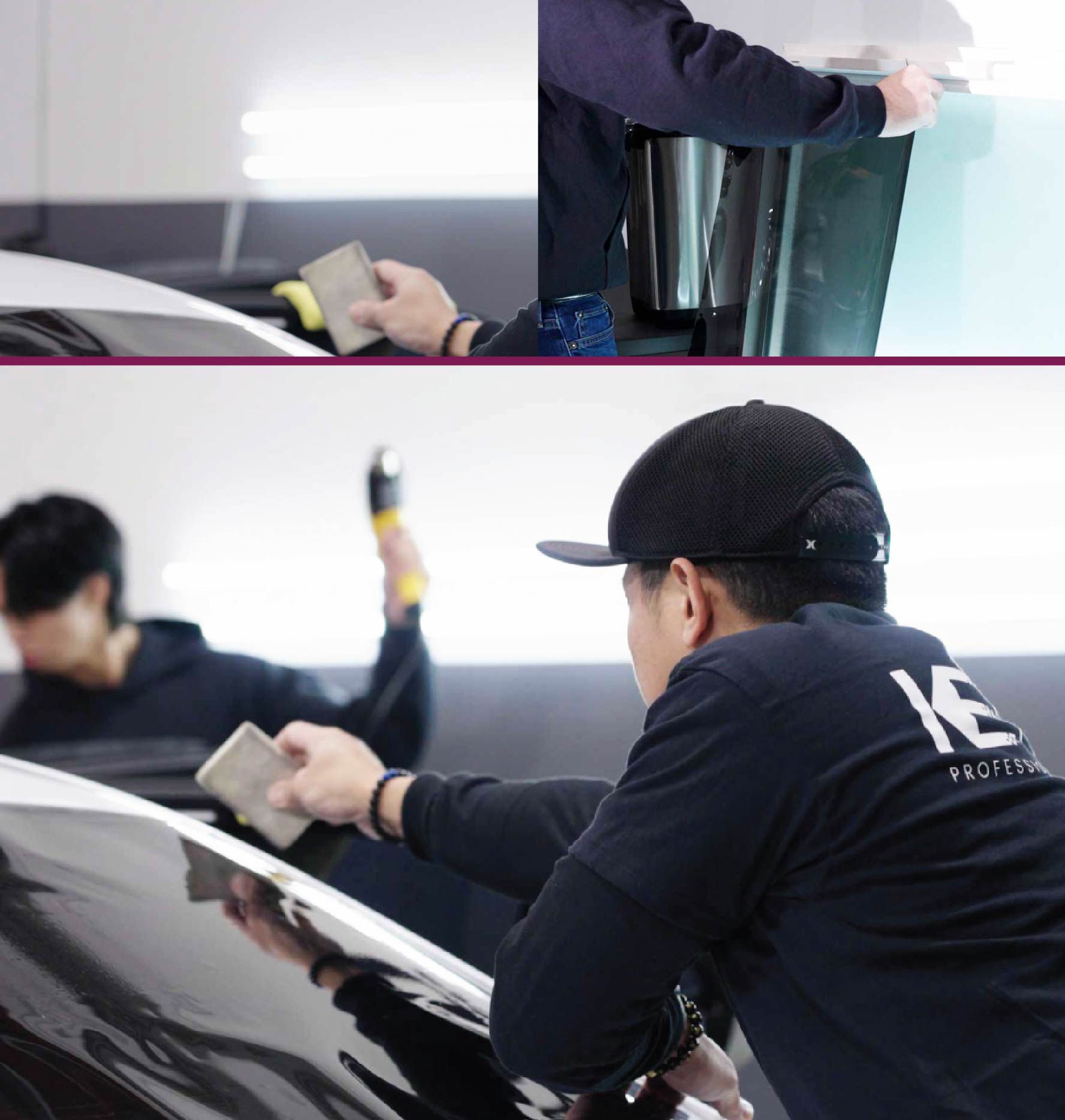Car Window Tinting Specialists at Work in Tennessee
