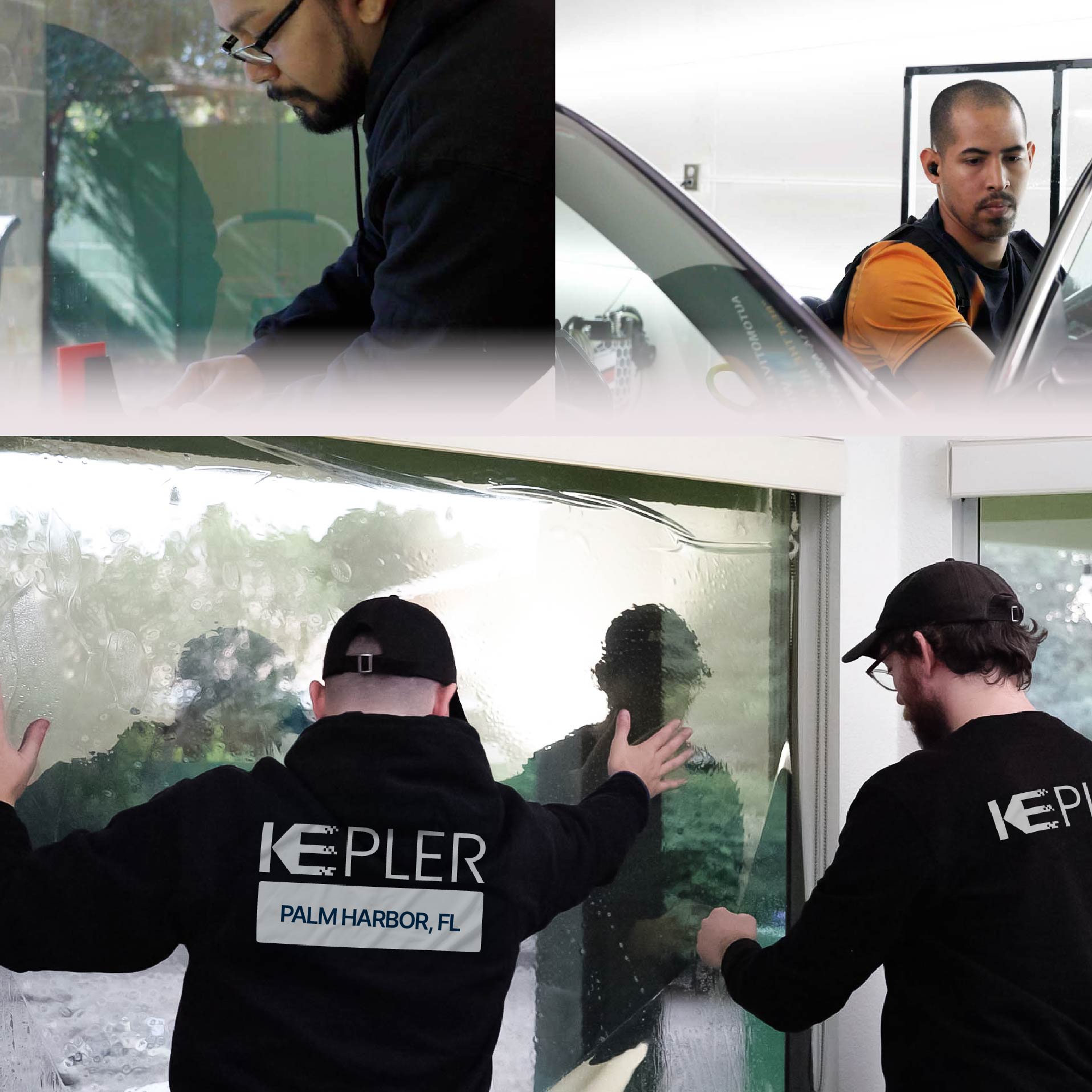 Kepler Specialist Performing Commercial Window Tinting in Palm Harbor Palm Harbor