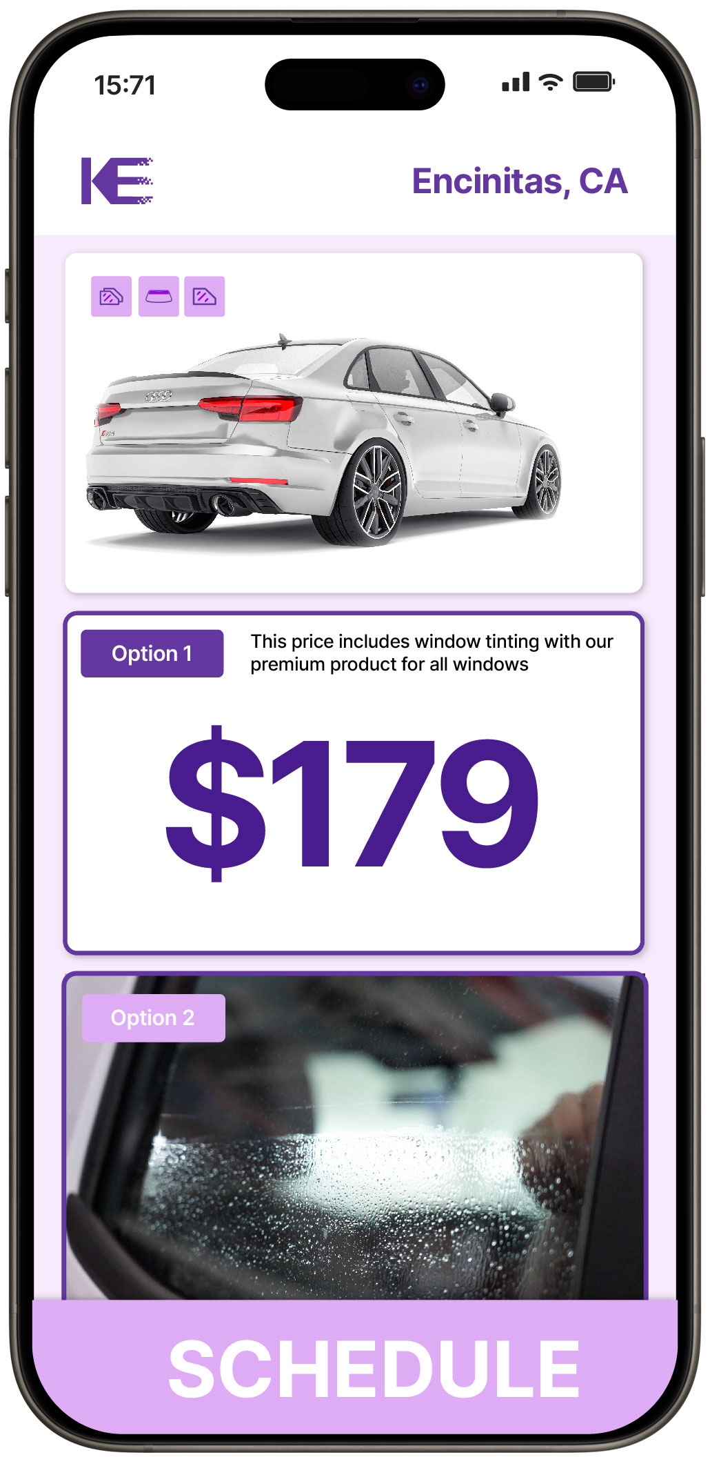 View Affordable Car Window Tinting Prices in Encinitas, California