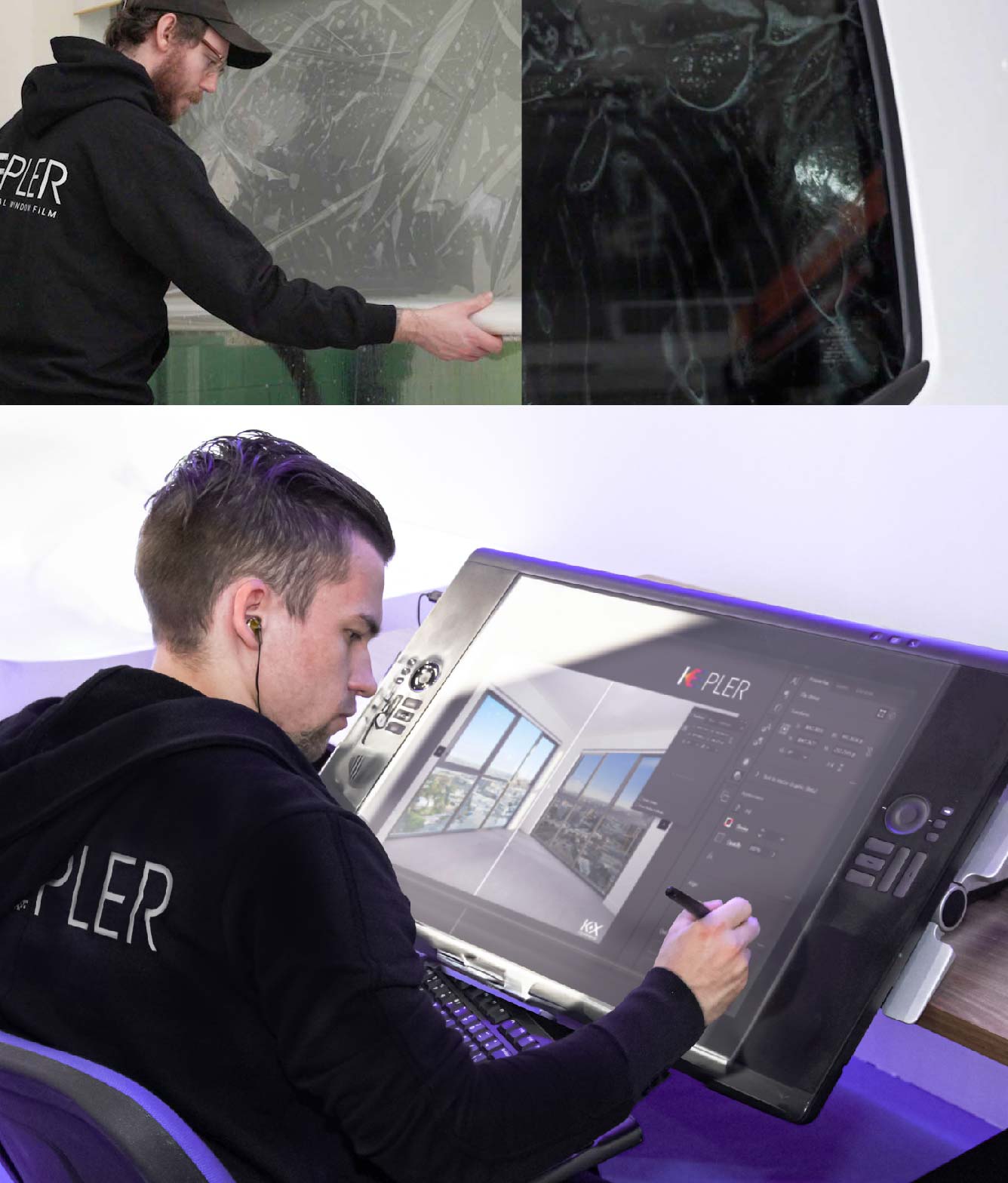 Kepler Specialist Performing Commercial Window Tinting in Pennsauken Pennsauken