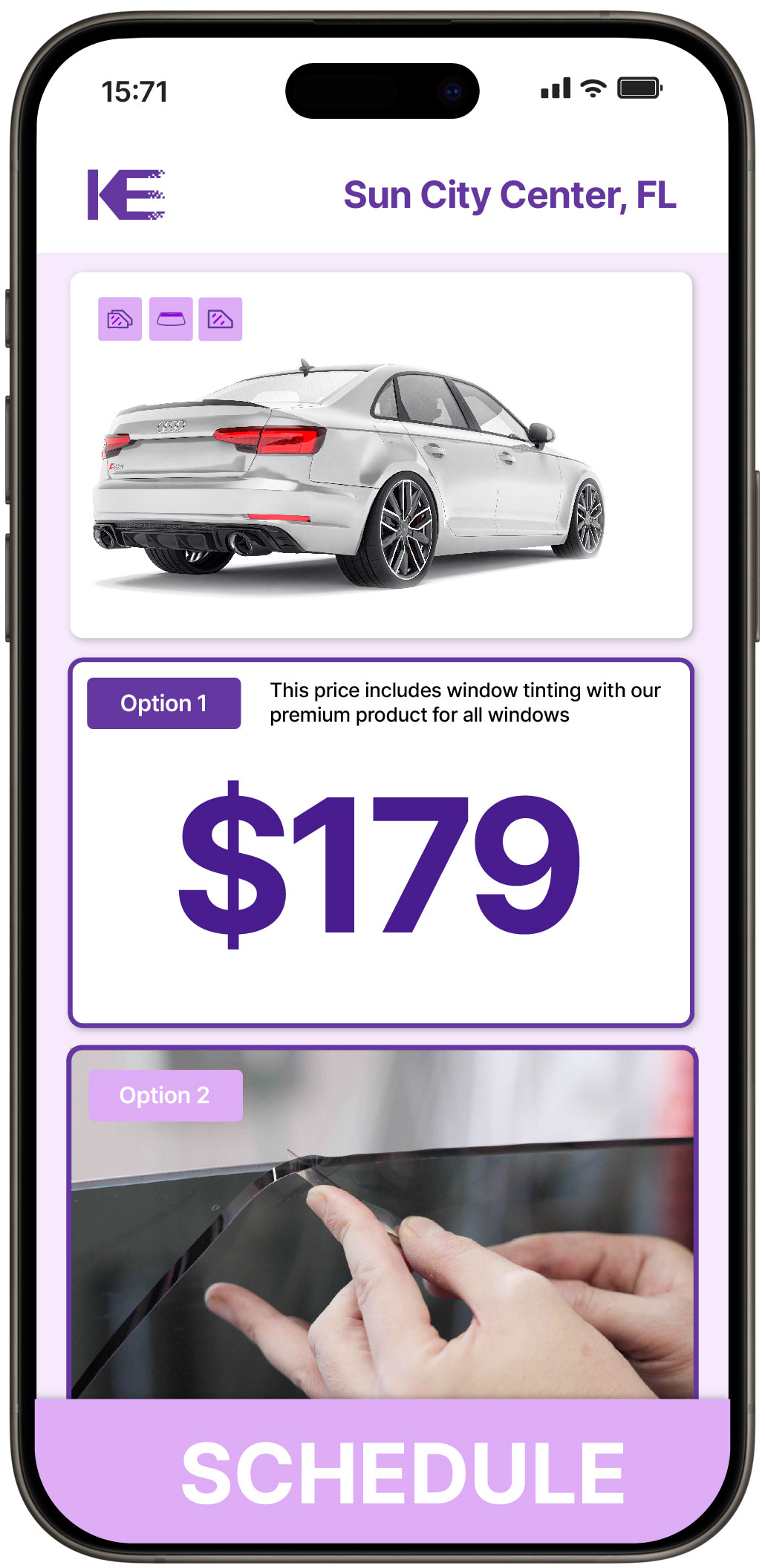 View Reasonable Car Window Tinting Costs in Sun City Center, Florida