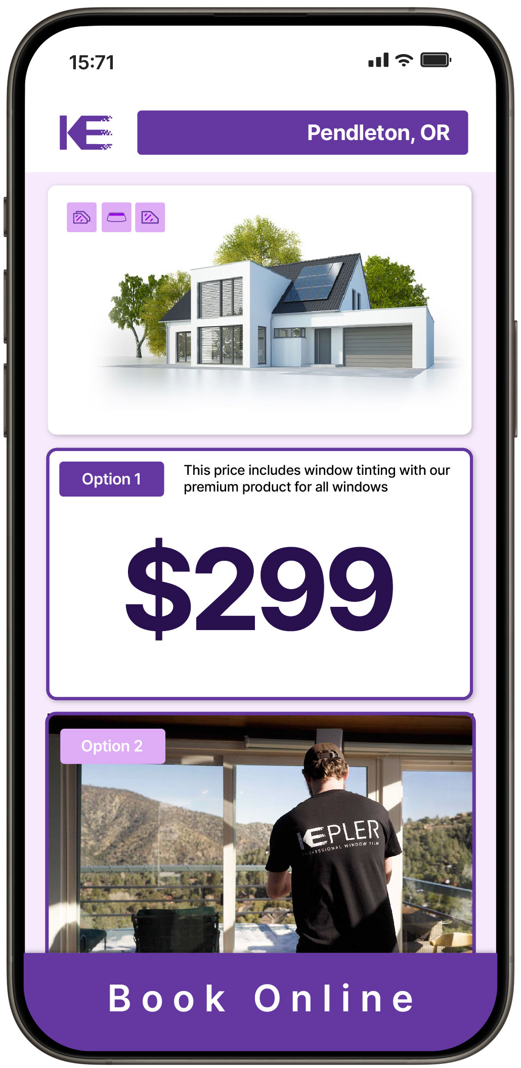View Affordable Home Window Tinting Rates in Pendleton, Oregon