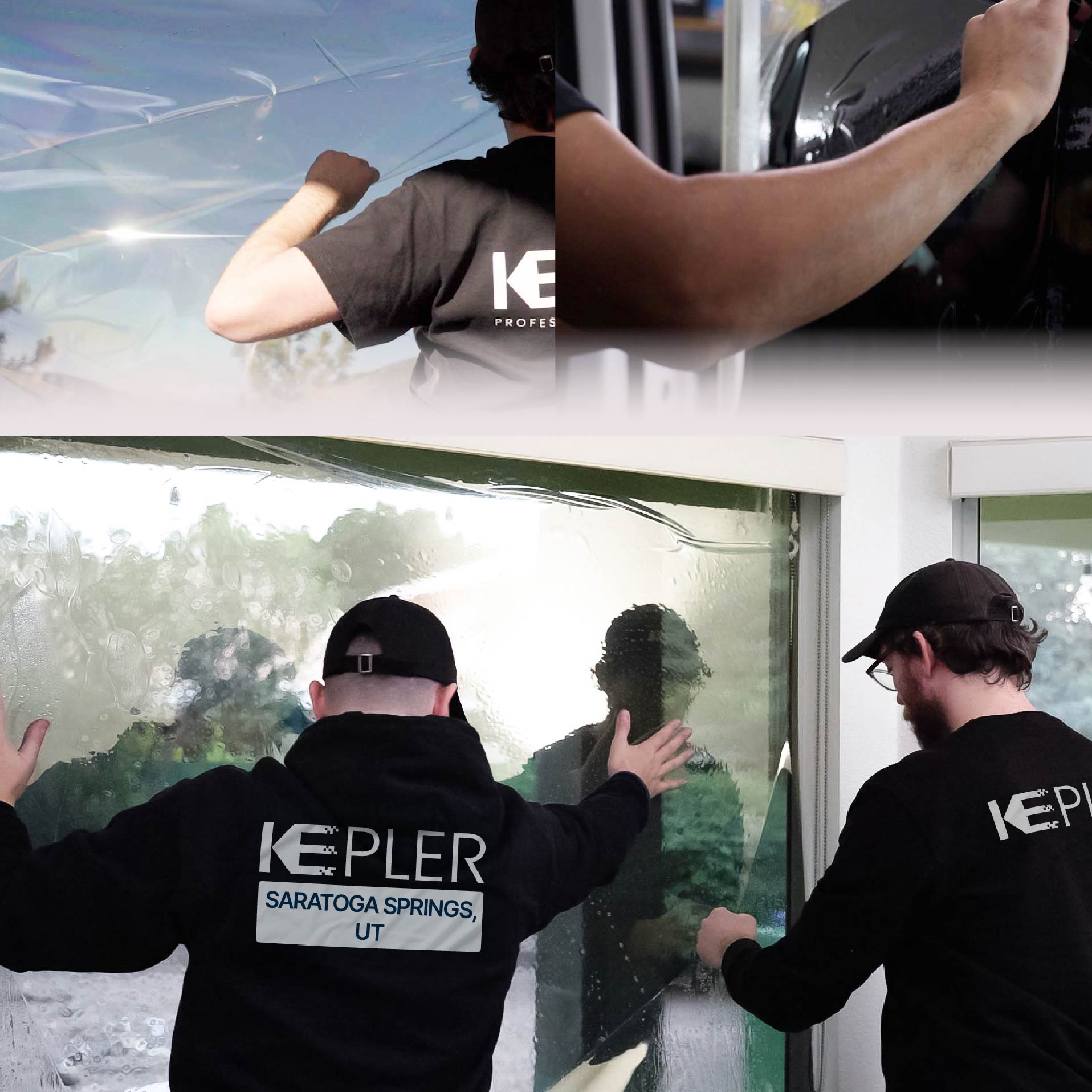 Kepler Specialist Performing Commercial Window Tinting in Saratoga Springs Saratoga Springs