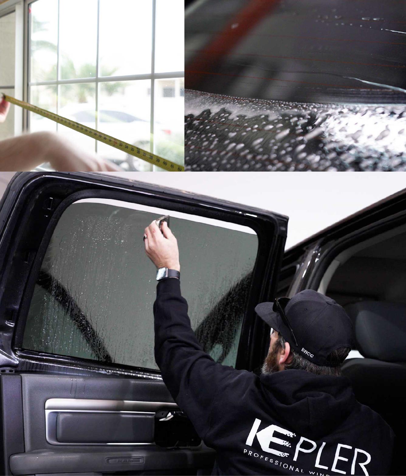 Kepler Window Tinting Specialists at Work in West Hempstead, New York