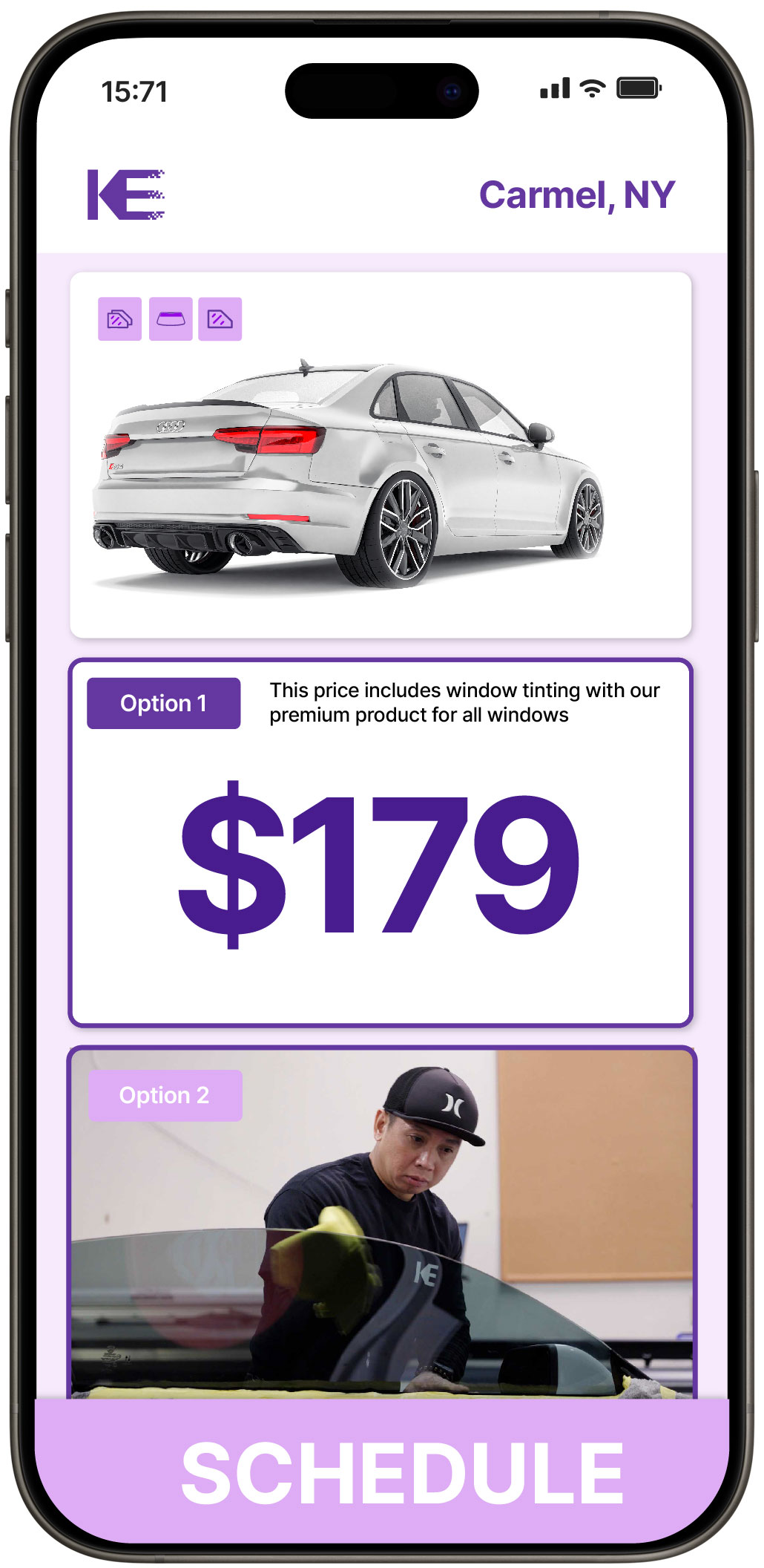 View Affordable Car Window Tinting Prices in Carmel, New York