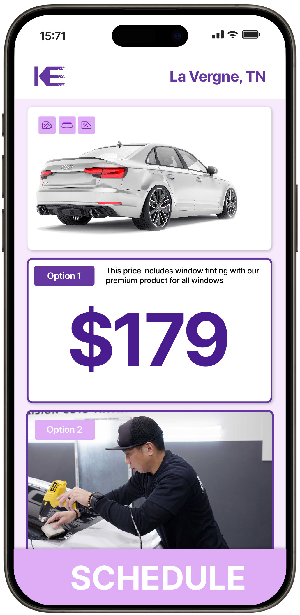 View Reasonable Car Window Tinting Costs in La Vergne, Tennessee