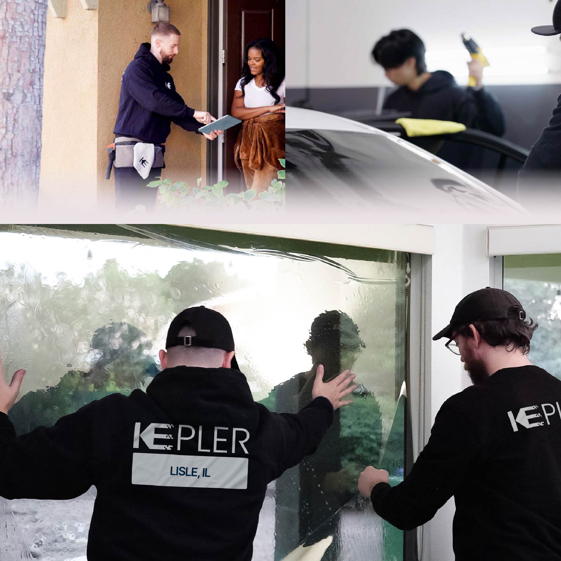 Kepler Specialist Performing Commercial Window Tinting in Lisle Lisle