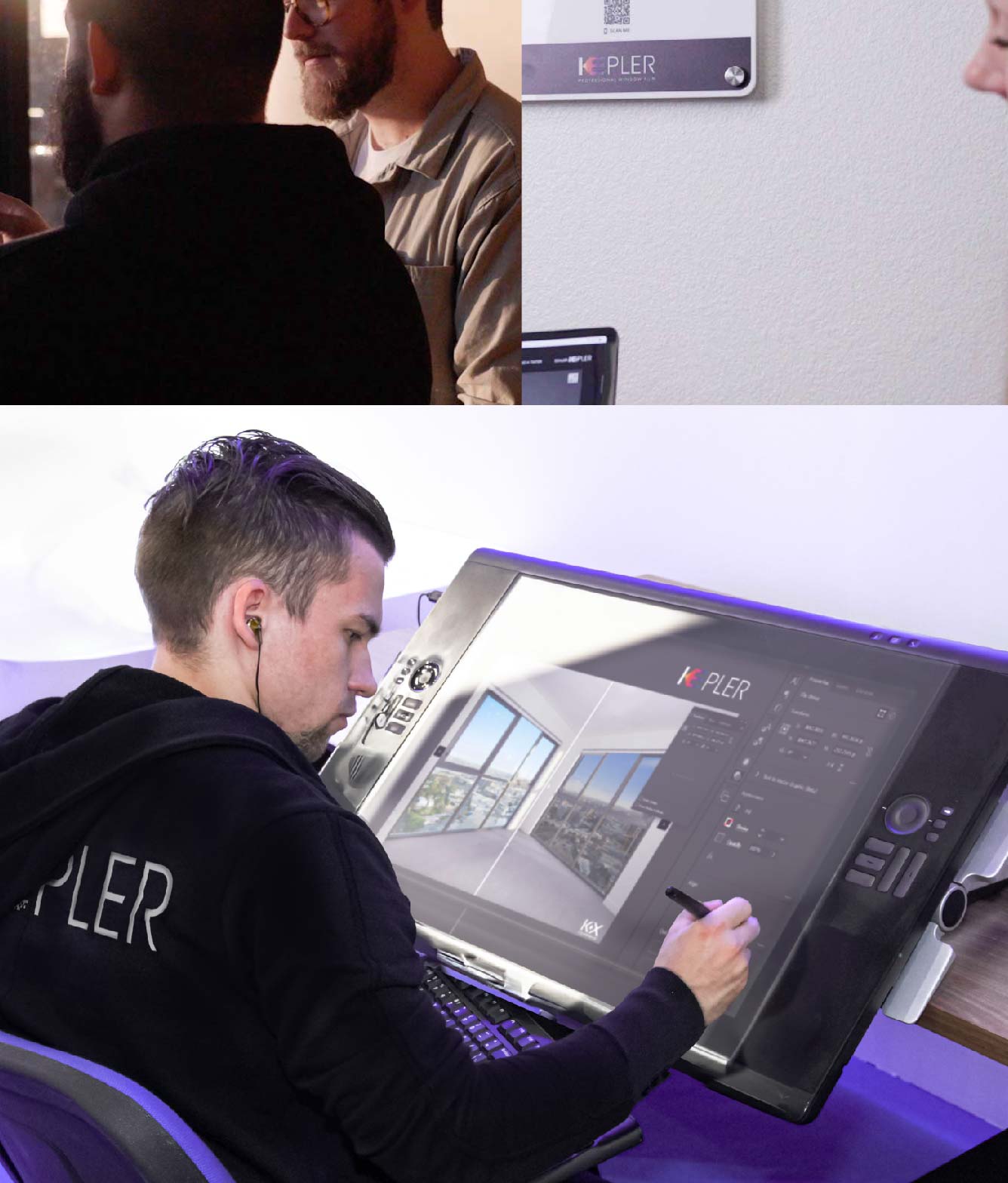 Kepler Specialist Performing Commercial Window Tinting in Battle Ground Battle Ground