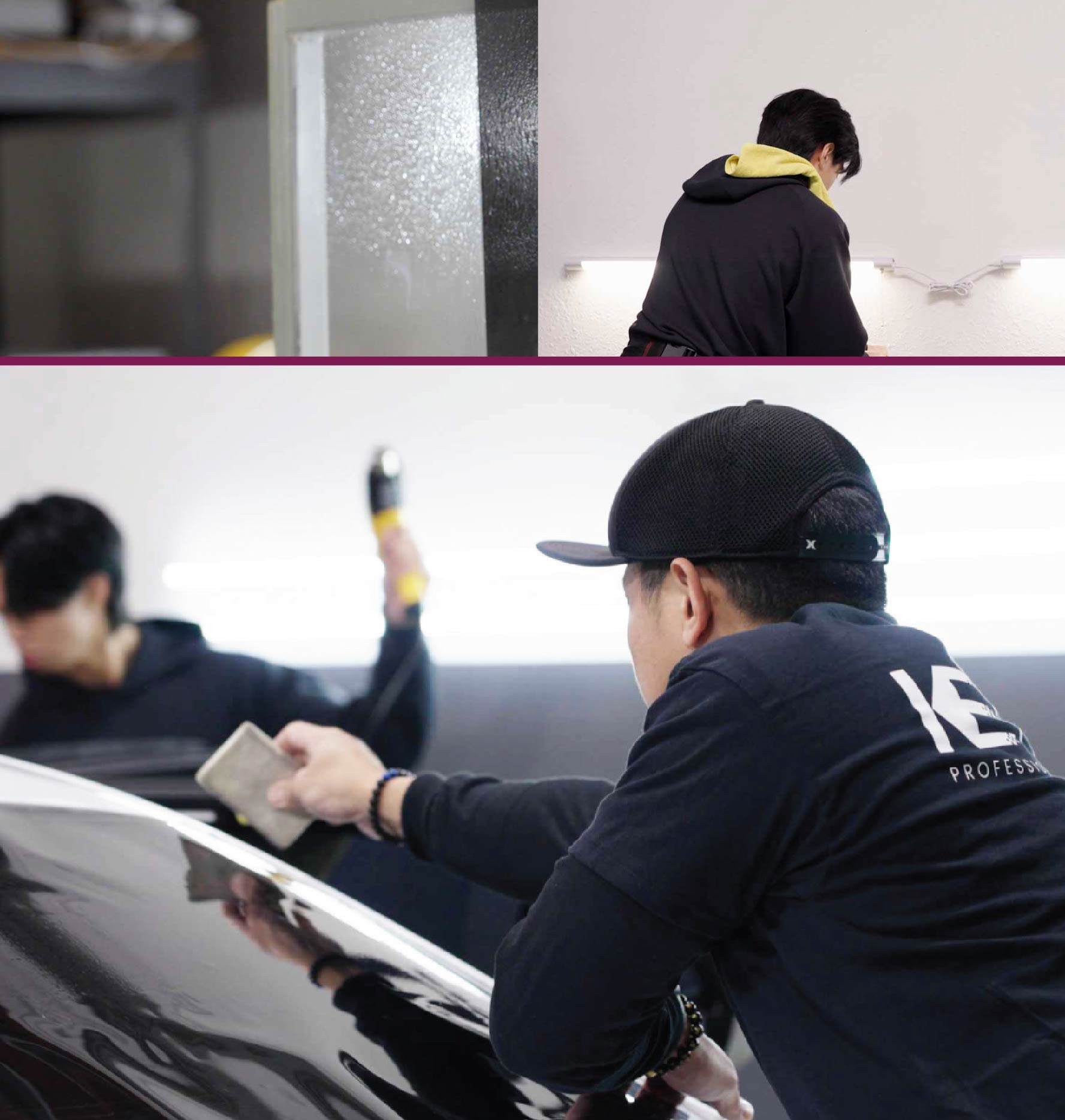 Car Window Tinting Specialists at Work in Indiana