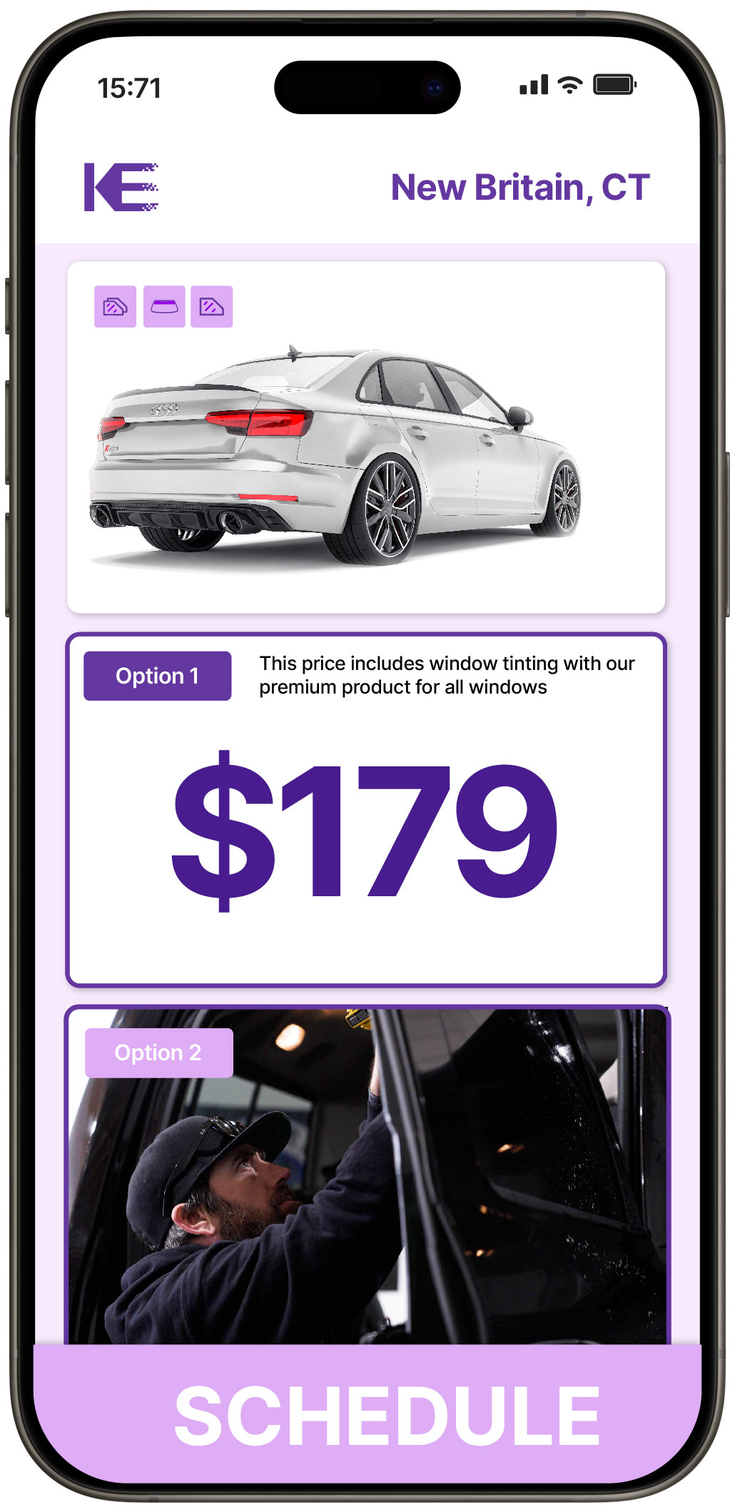 View Affordable Car Window Tinting Rates in New Britain, Connecticut