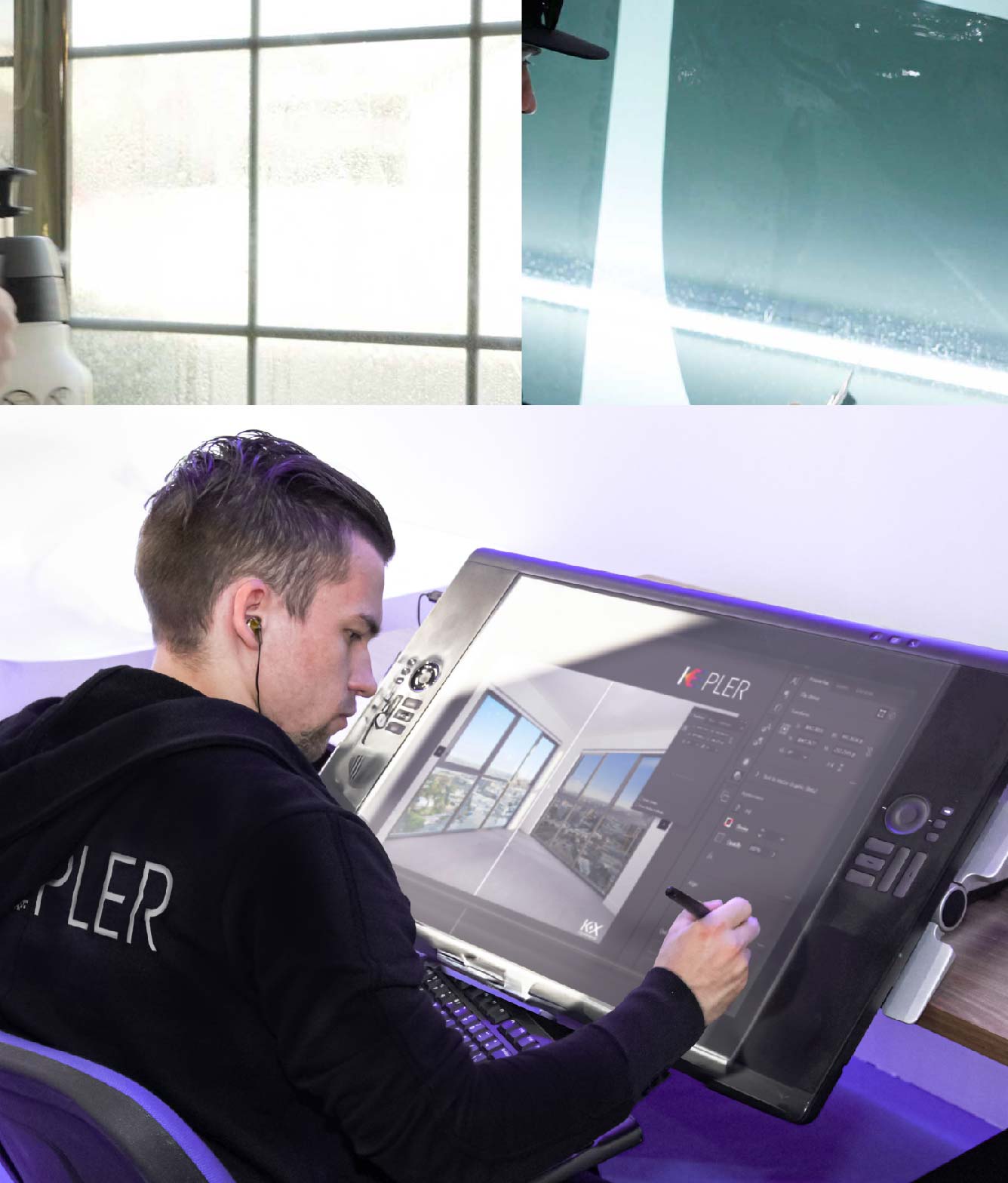 Kepler Specialist Performing Commercial Window Tinting in North Liberty North Liberty