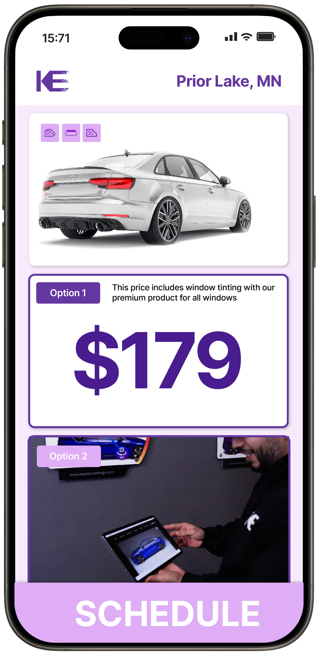 View Reasonable Car Window Tinting Prices in Prior Lake, Minnesota
