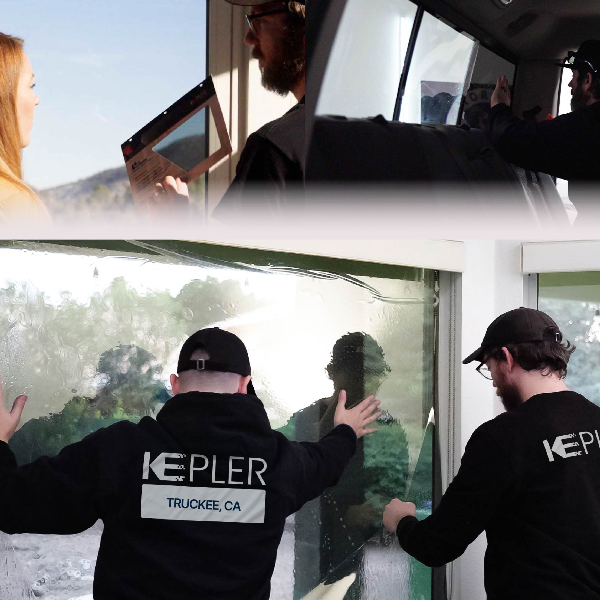 Kepler Specialist Performing Commercial Window Tinting in Truckee Truckee