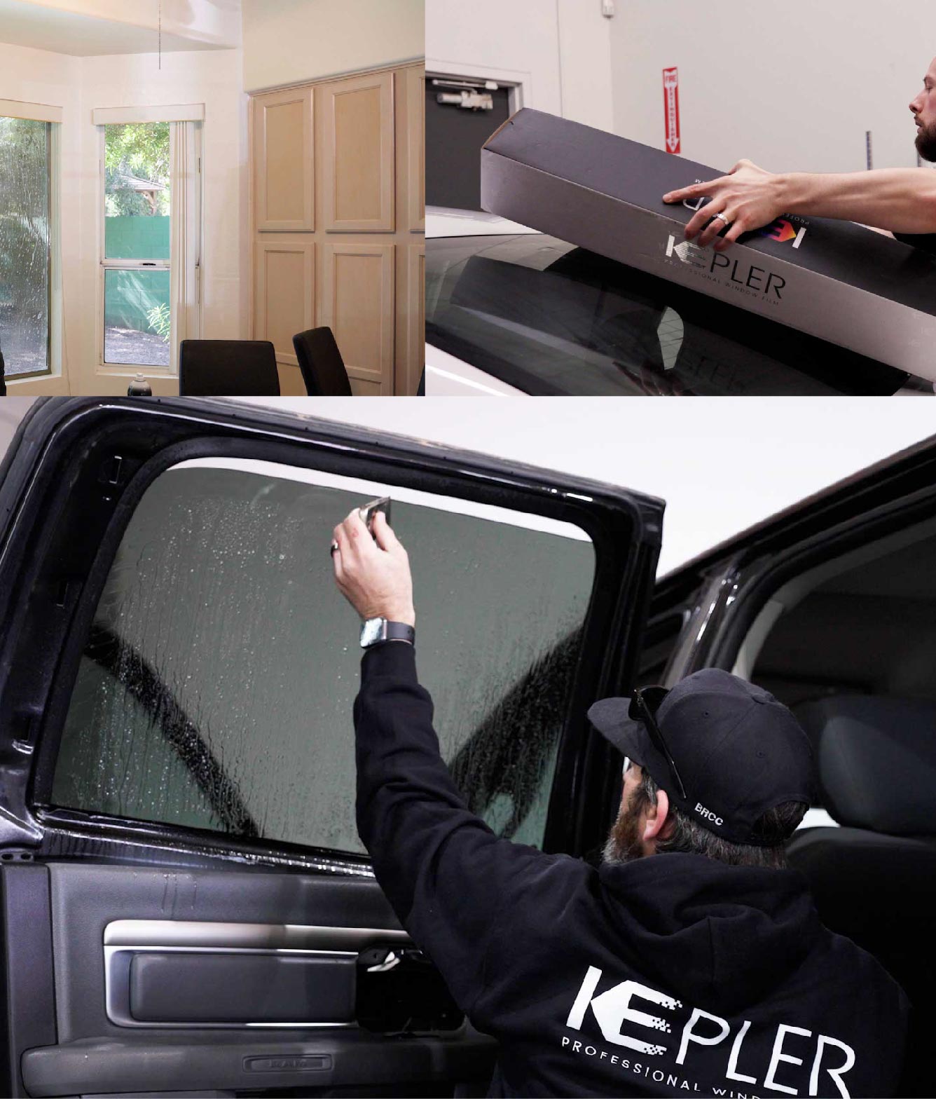 Kepler Window Tinting Specialists at Work in Medford, Massachusetts