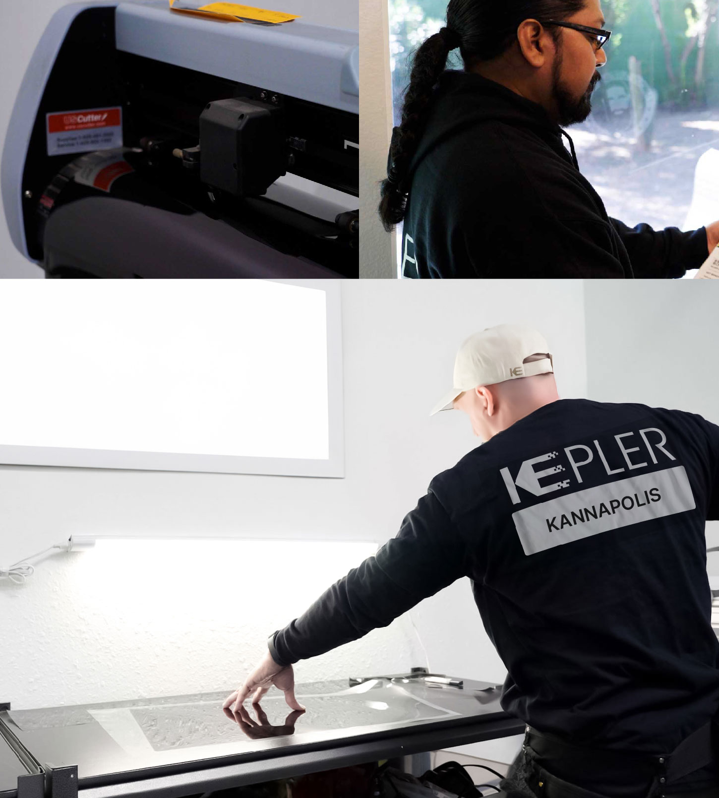 Window Tinting Specialist Cutting Film in Kannapolis, North Carolina