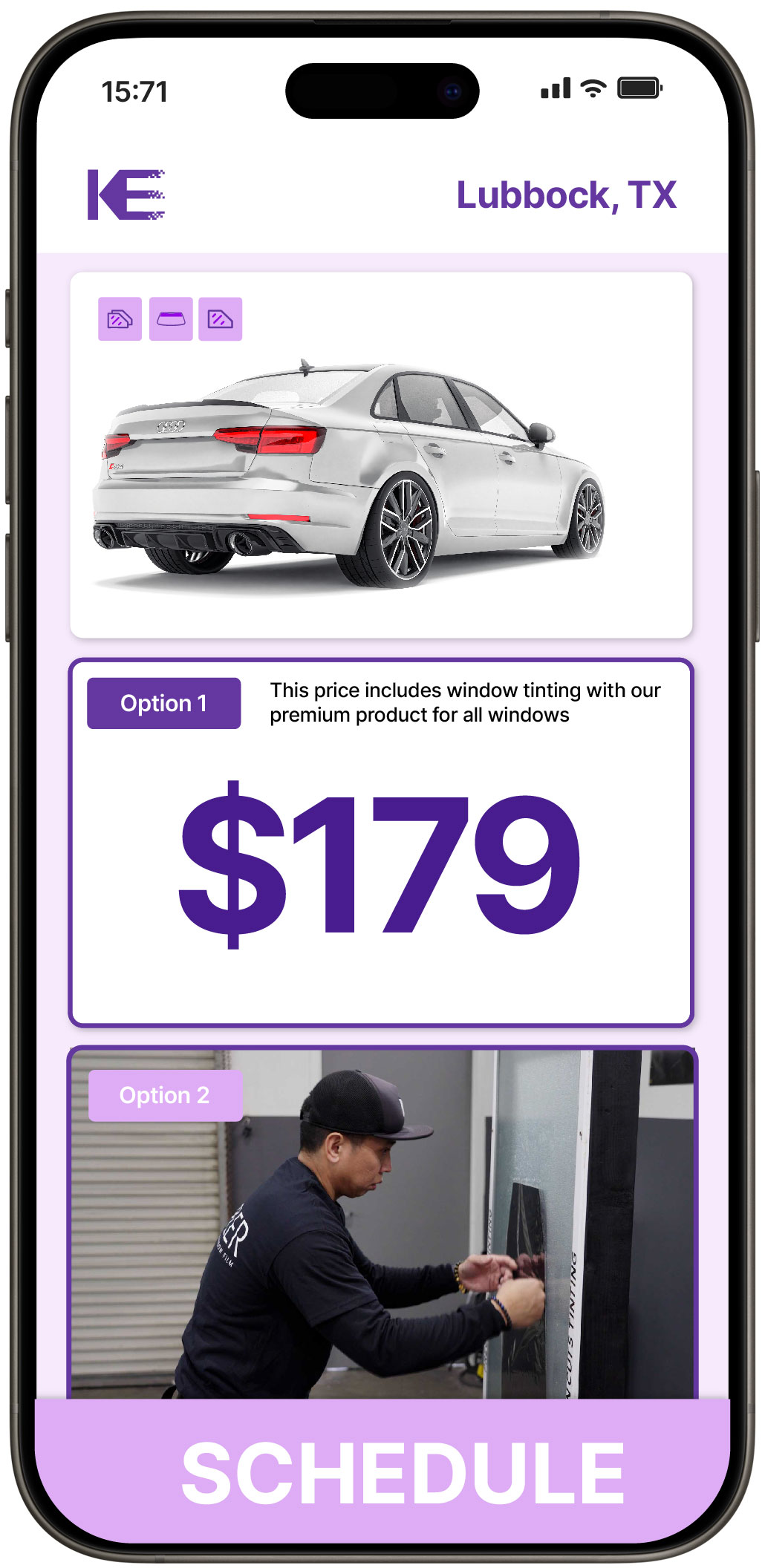 View Affordable Car Window Tinting Prices in Lubbock, Texas