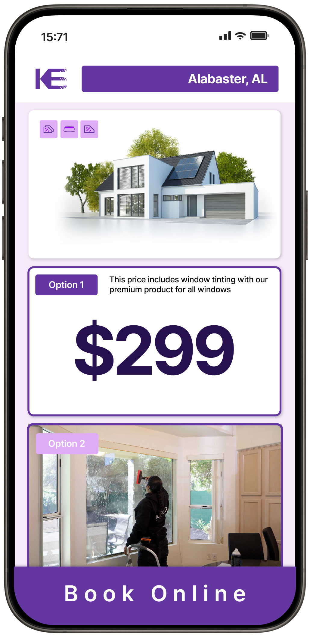 View Reasonable Home Window Tinting Prices in Alabaster, Alabama