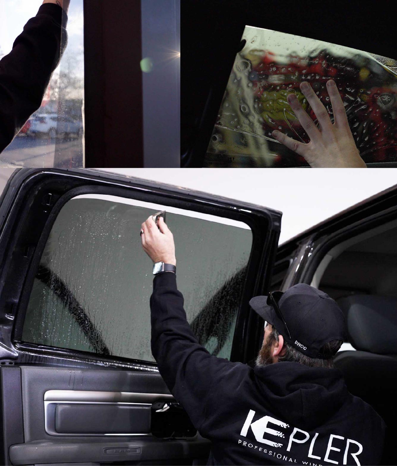 Kepler Window Tinting Specialists at Work in Ponca City, Oklahoma