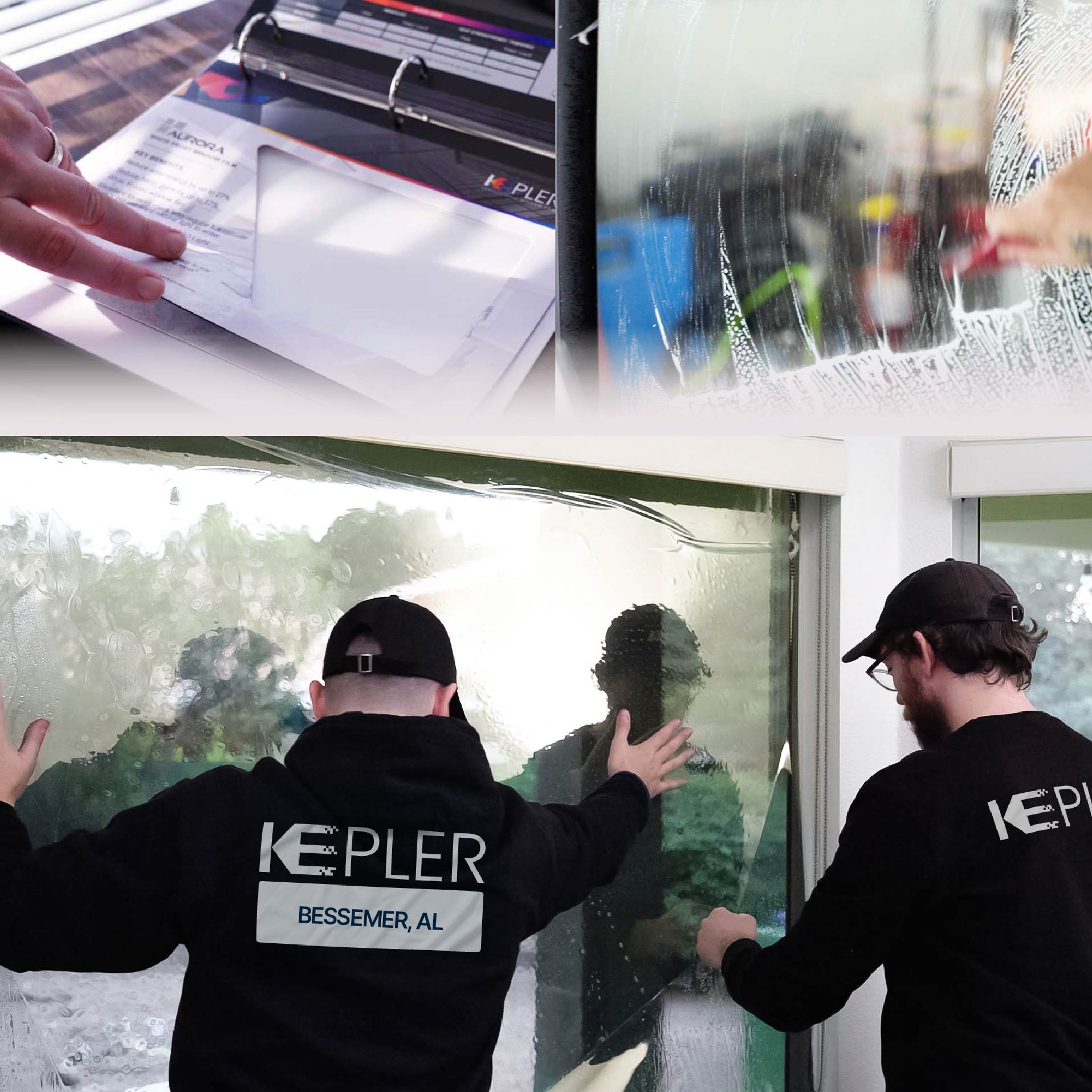 Kepler Specialist Performing Commercial Window Tinting in Bessemer Bessemer