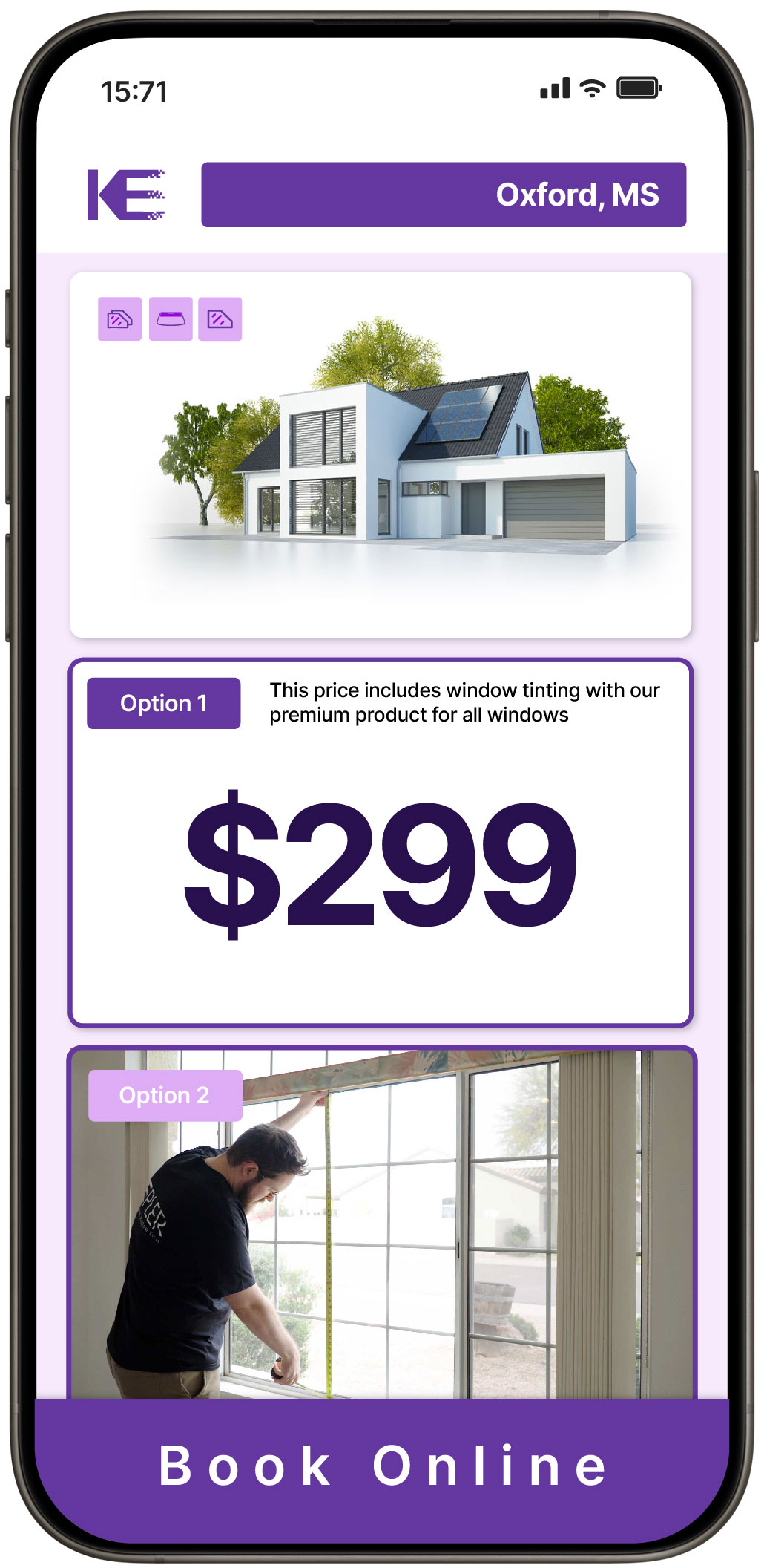View Reasonable Home Window Tinting Rates in Oxford, Mississippi
