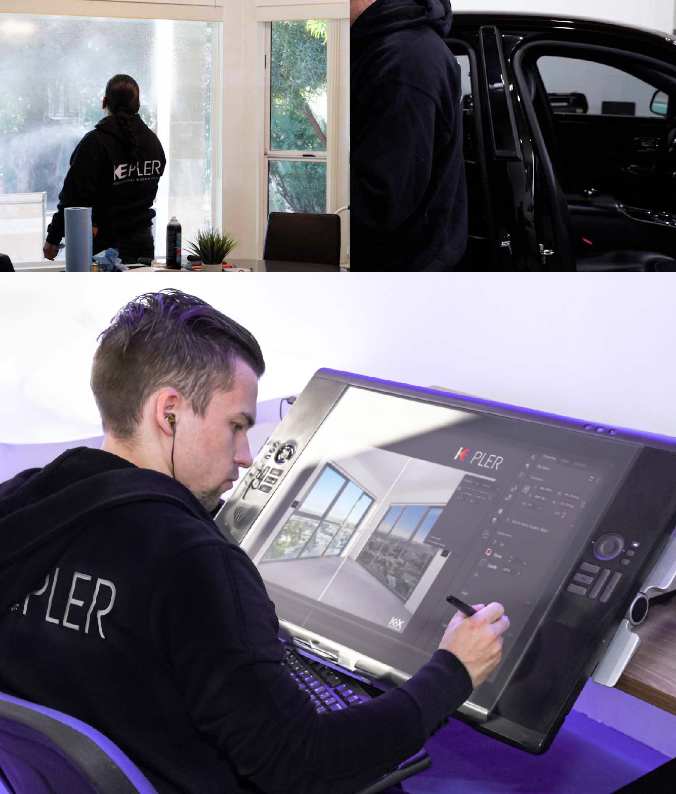 Kepler Specialist Performing Commercial Window Tinting in Maryville Maryville