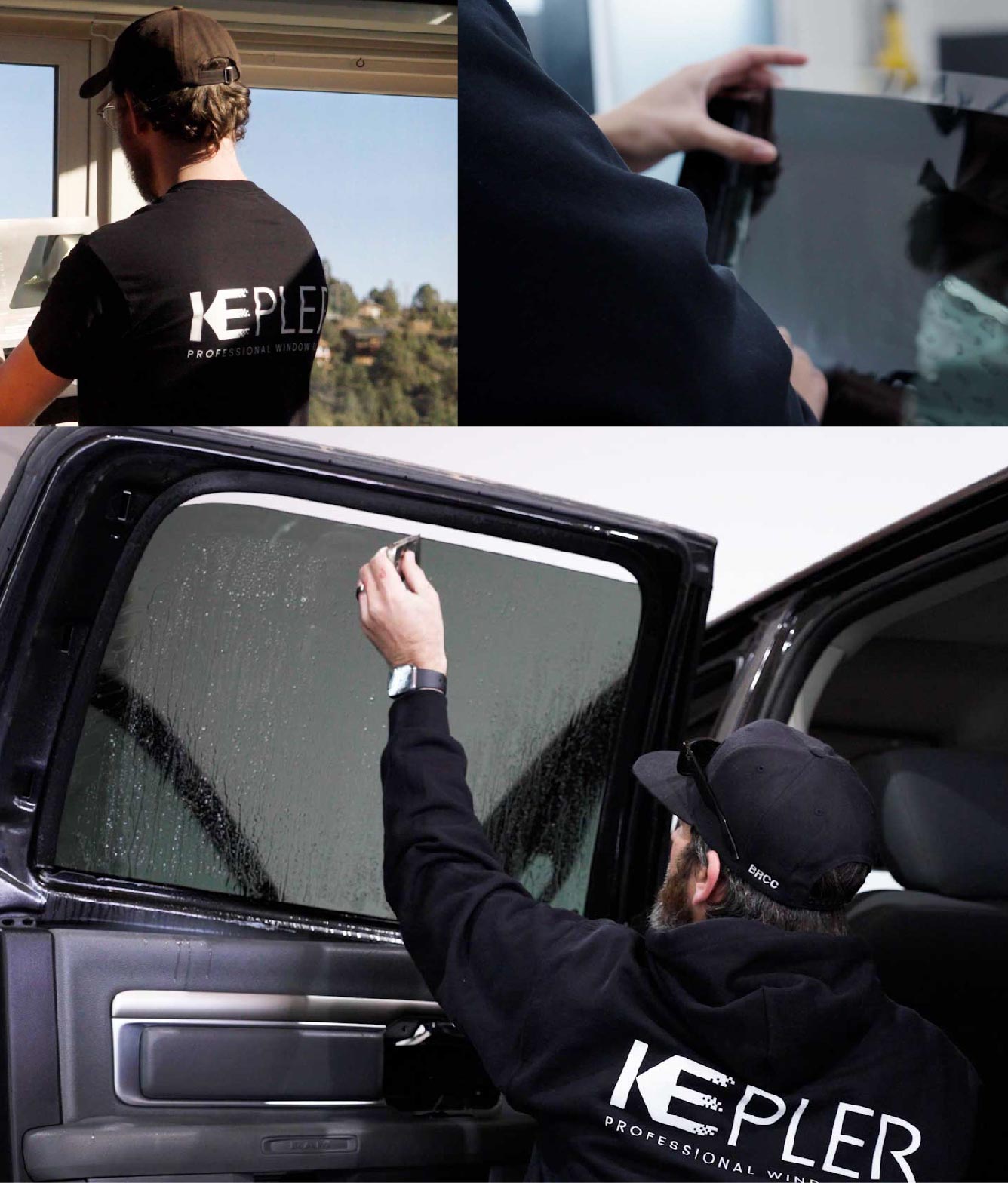 Kepler Window Tinting Specialists at Work in Randallstown, Maryland