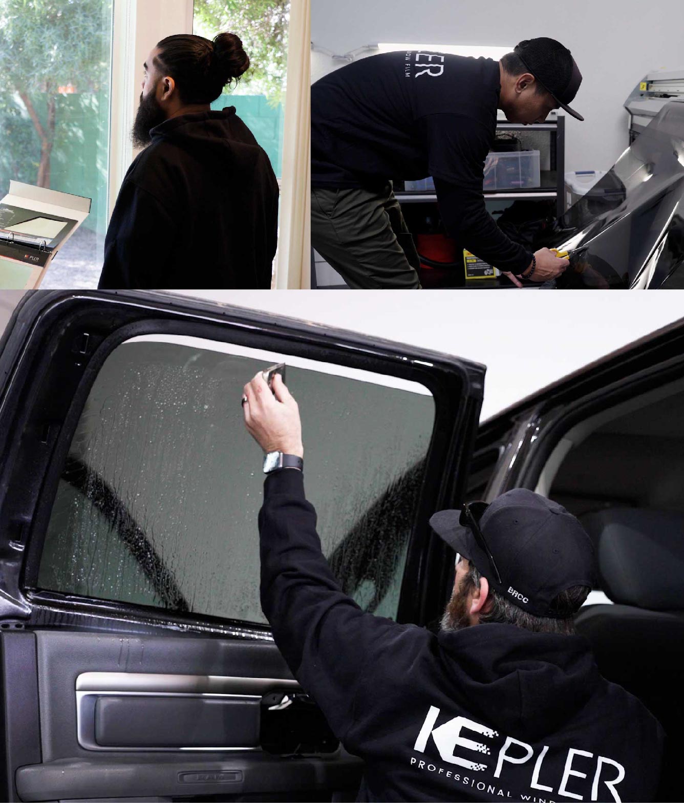 Kepler Window Tinting Specialists at Work in Dearborn Heights, Michigan
