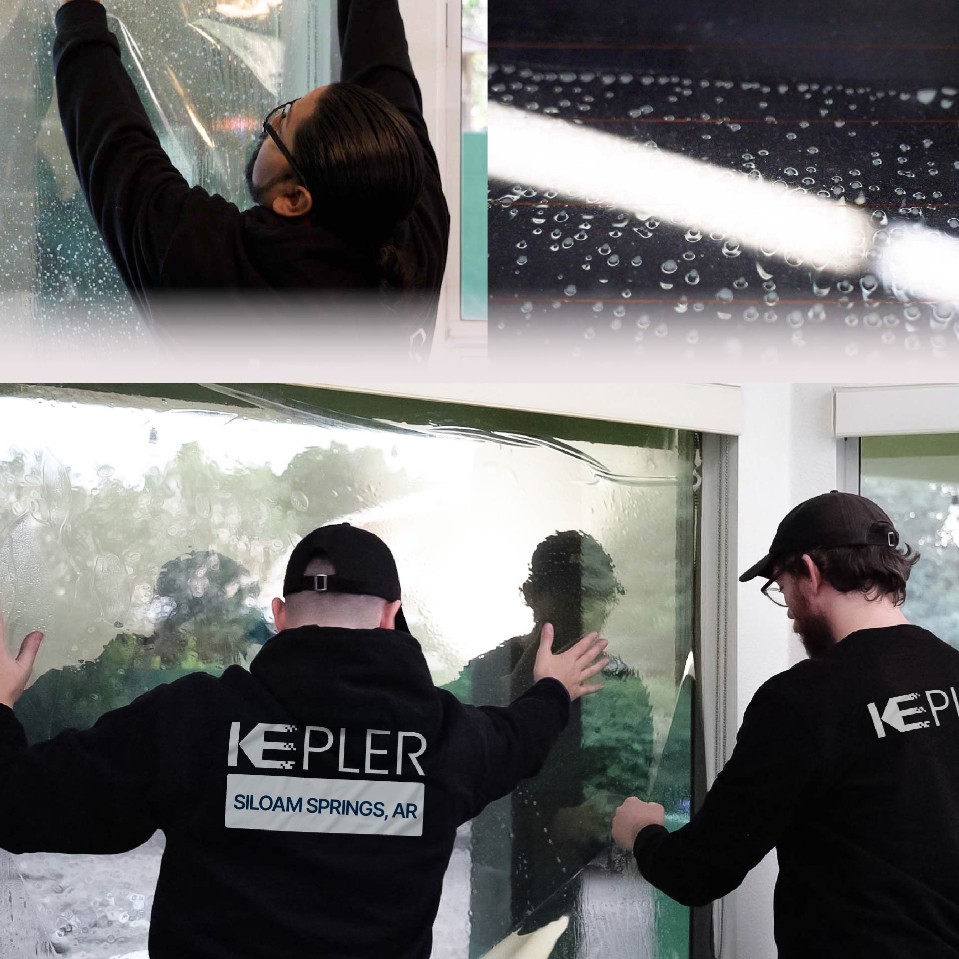 Kepler Specialist Performing Commercial Window Tinting in Siloam Springs Siloam Springs