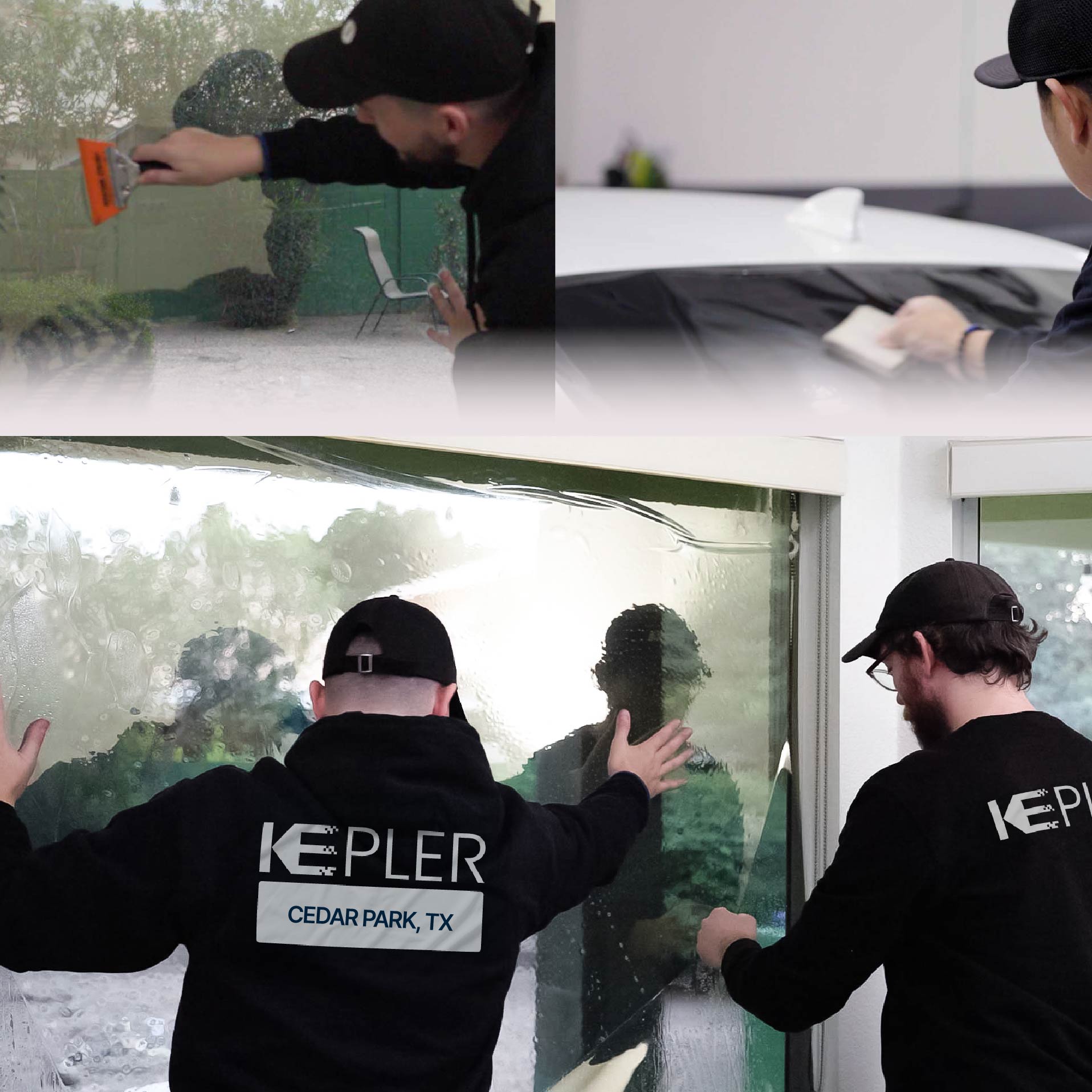 Kepler Specialist Performing Commercial Window Tinting in Cedar Park Cedar Park
