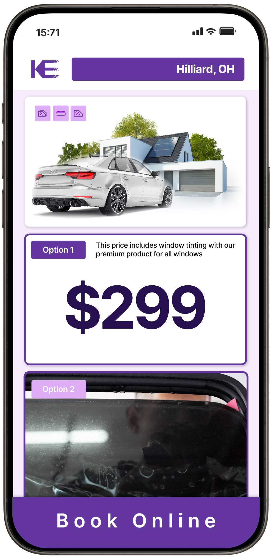 View Reasonable Tesla Window Tinting Costs in Reynoldsburg, Ohio