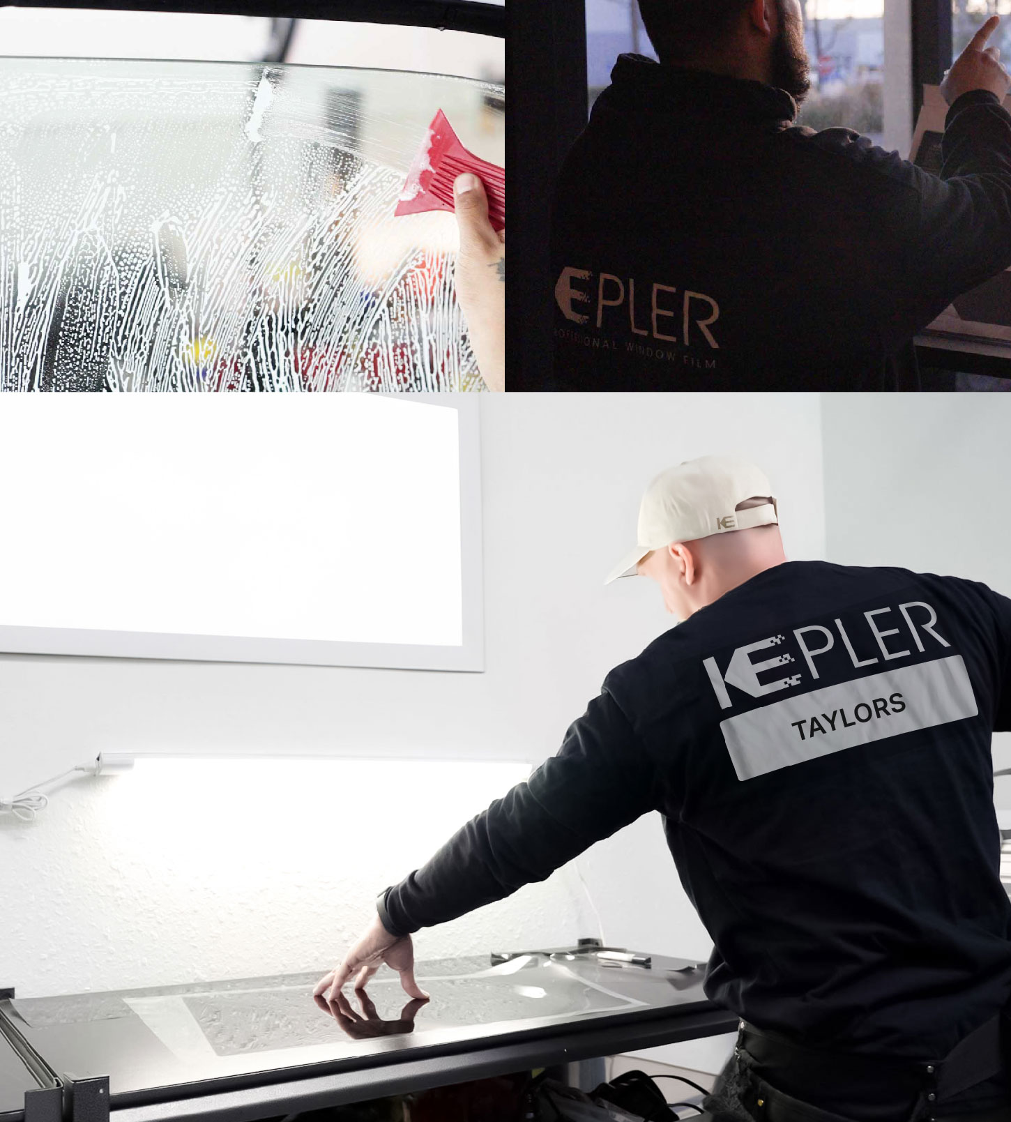 Window Tinting Specialist Cutting Film in Taylors, South Carolina