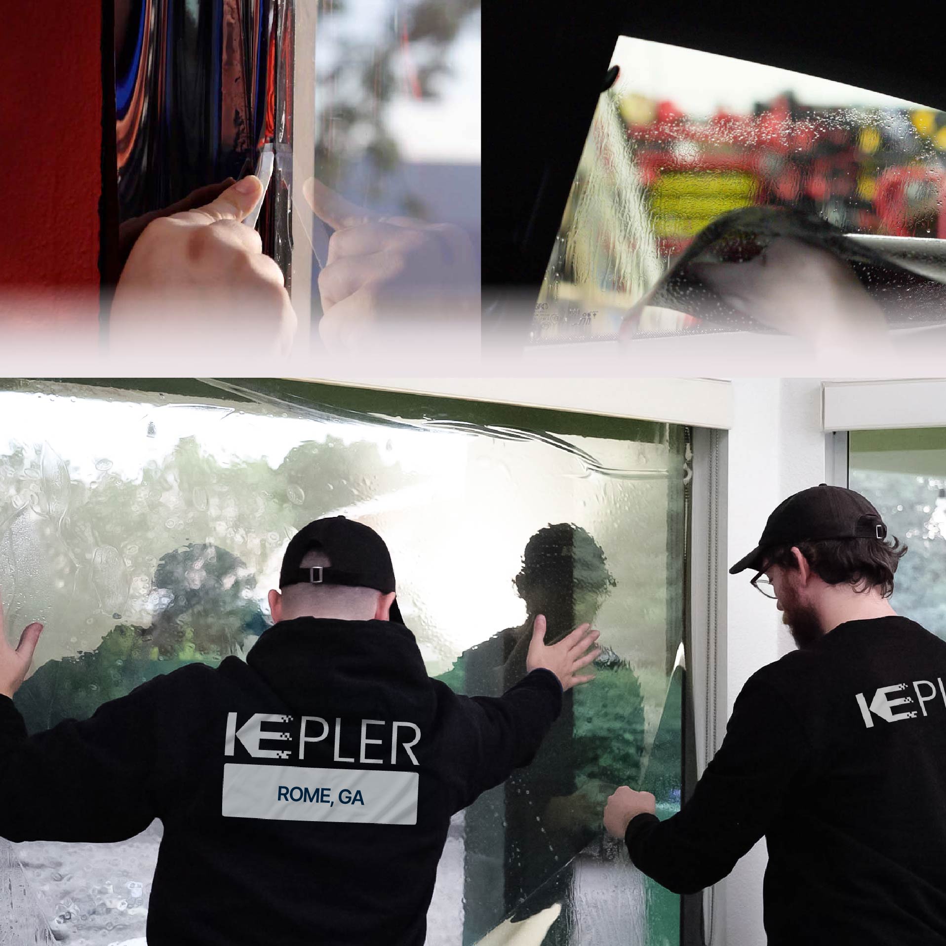 Kepler Specialist Performing Commercial Window Tinting in Rome Rome