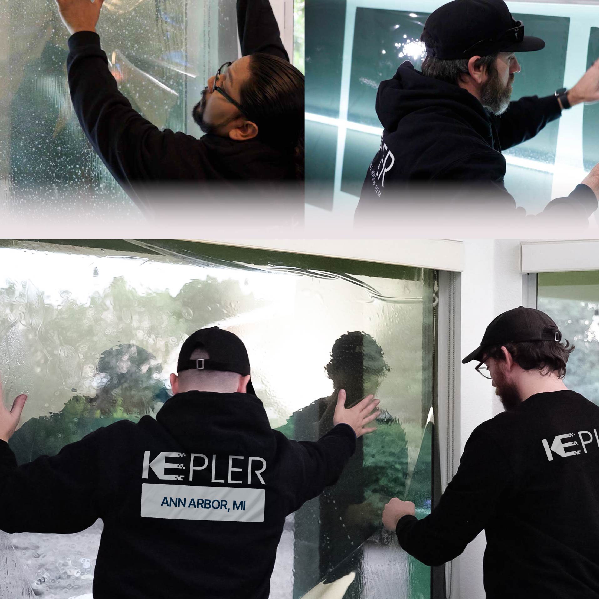 Kepler Specialist Performing Commercial Window Tinting in Ann Arbor Ann Arbor
