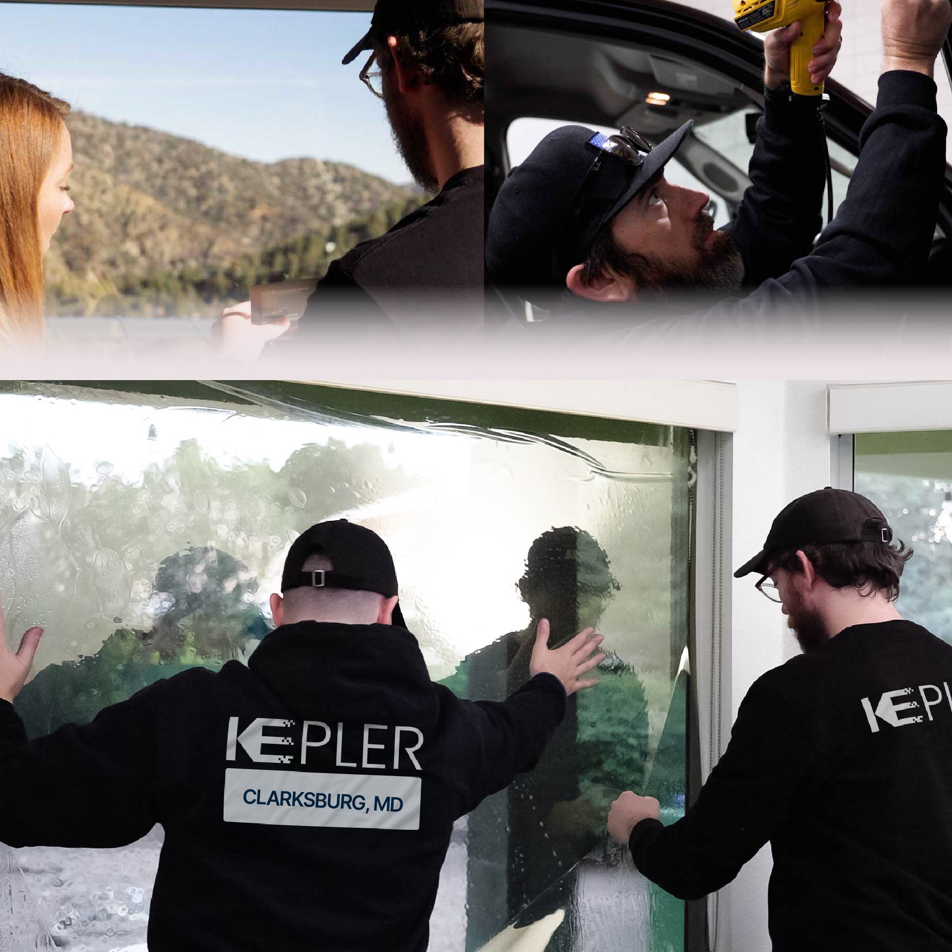 Kepler Specialist Performing Commercial Window Tinting in Clarksburg Clarksburg
