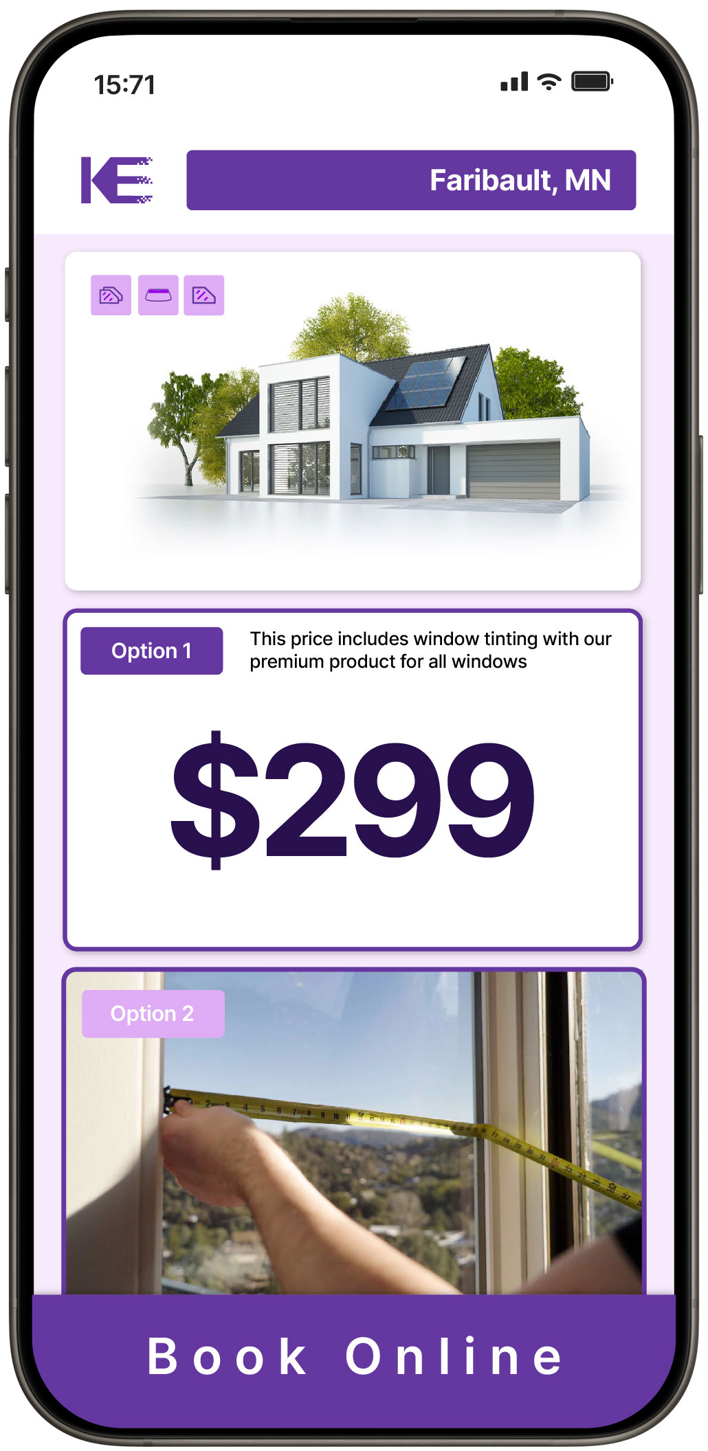 View Competitive Home Window Tinting Rates in Faribault, Minnesota
