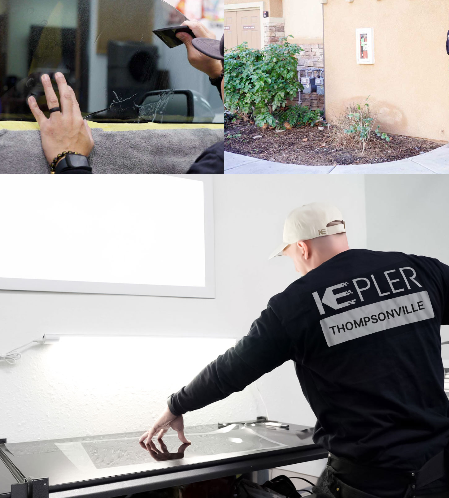 Window Tinting Specialist Cutting Film in Thompsonville, New York
