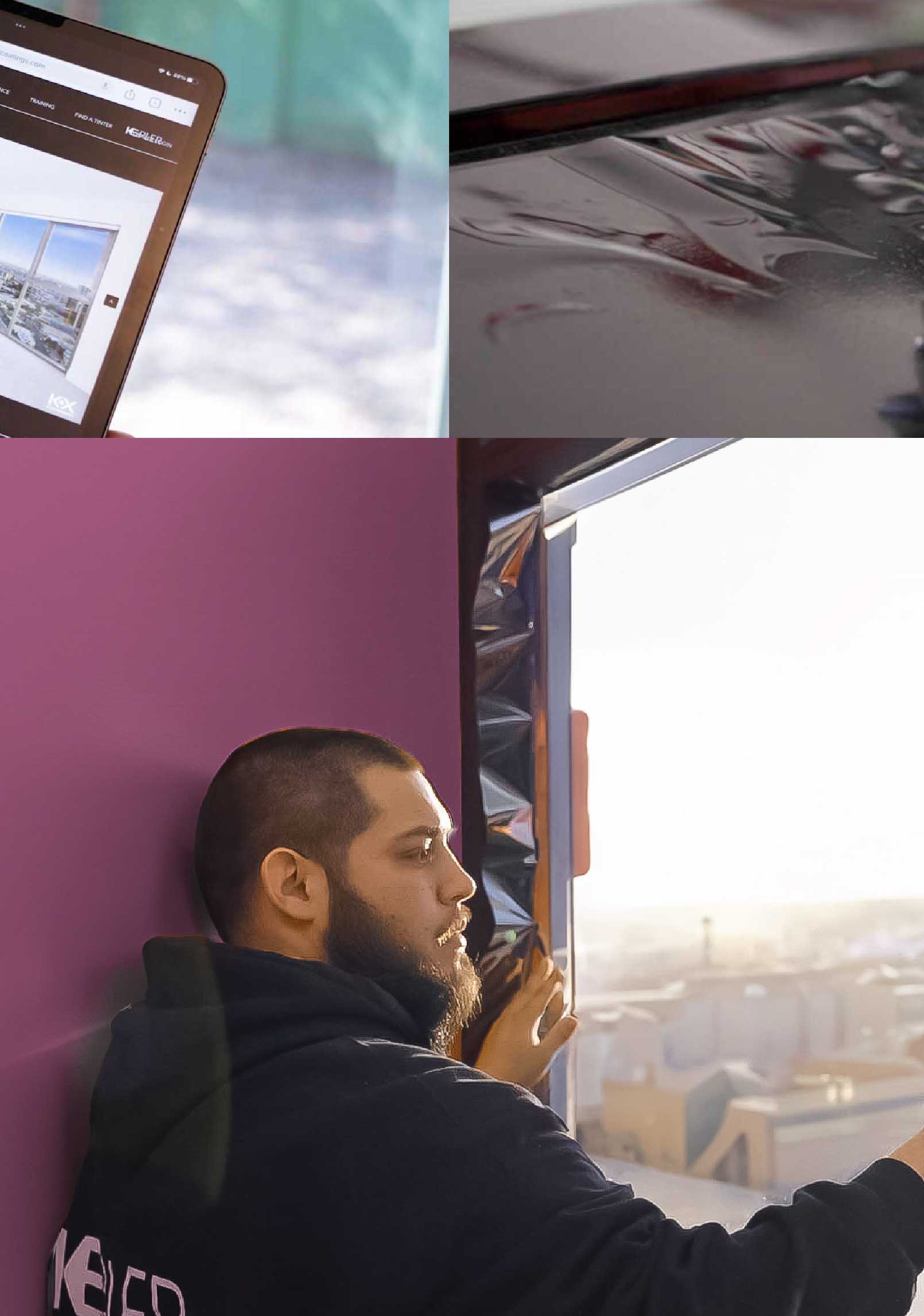 Kepler Specialist Installing Security Window Film in Starkville Mississippi