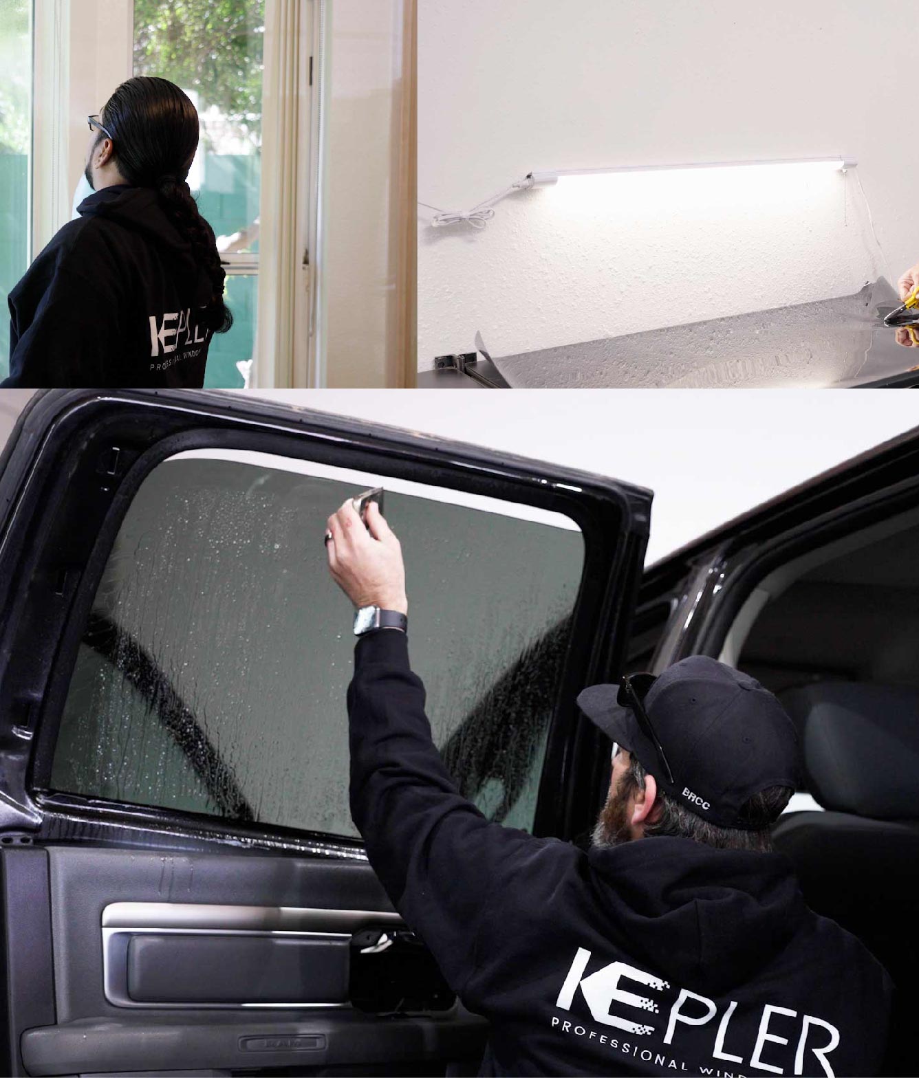 Kepler Window Tinting Specialists at Work in Gainesville, Georgia