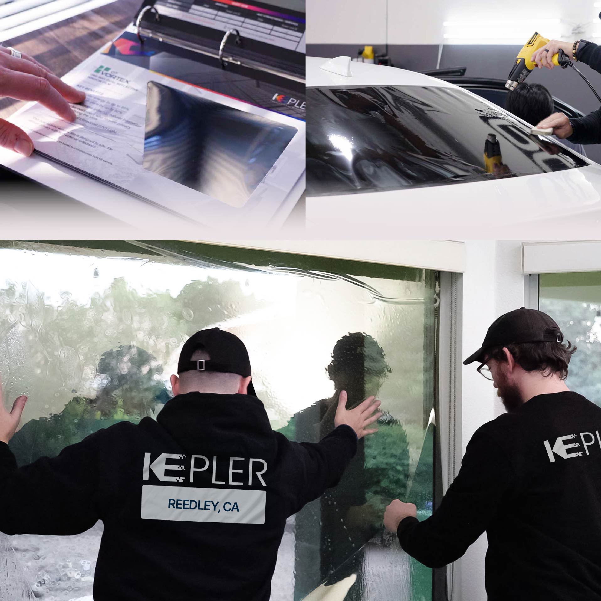 Kepler Specialist Performing Commercial Window Tinting in Reedley Reedley