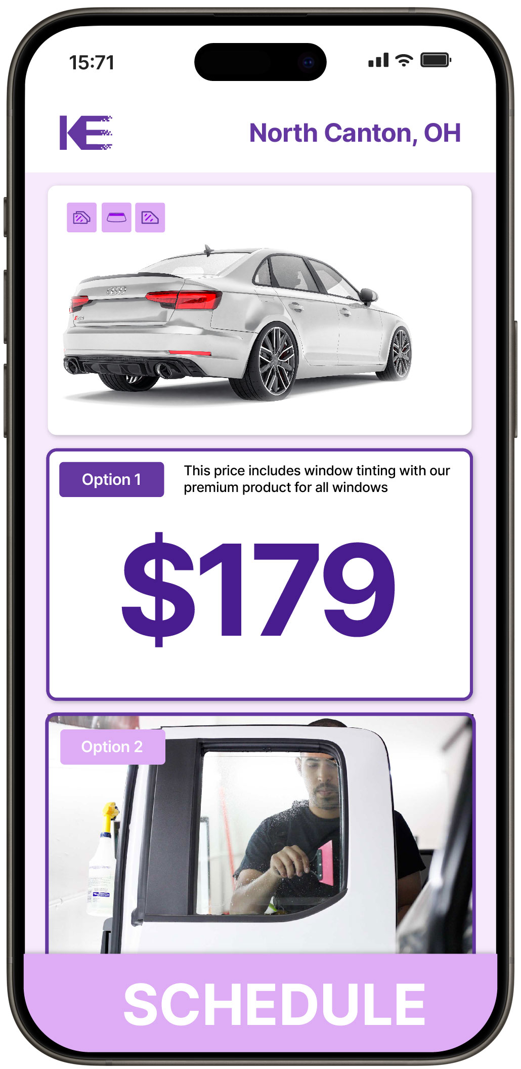 View Affordable Car Window Tinting Costs in North Canton, Ohio