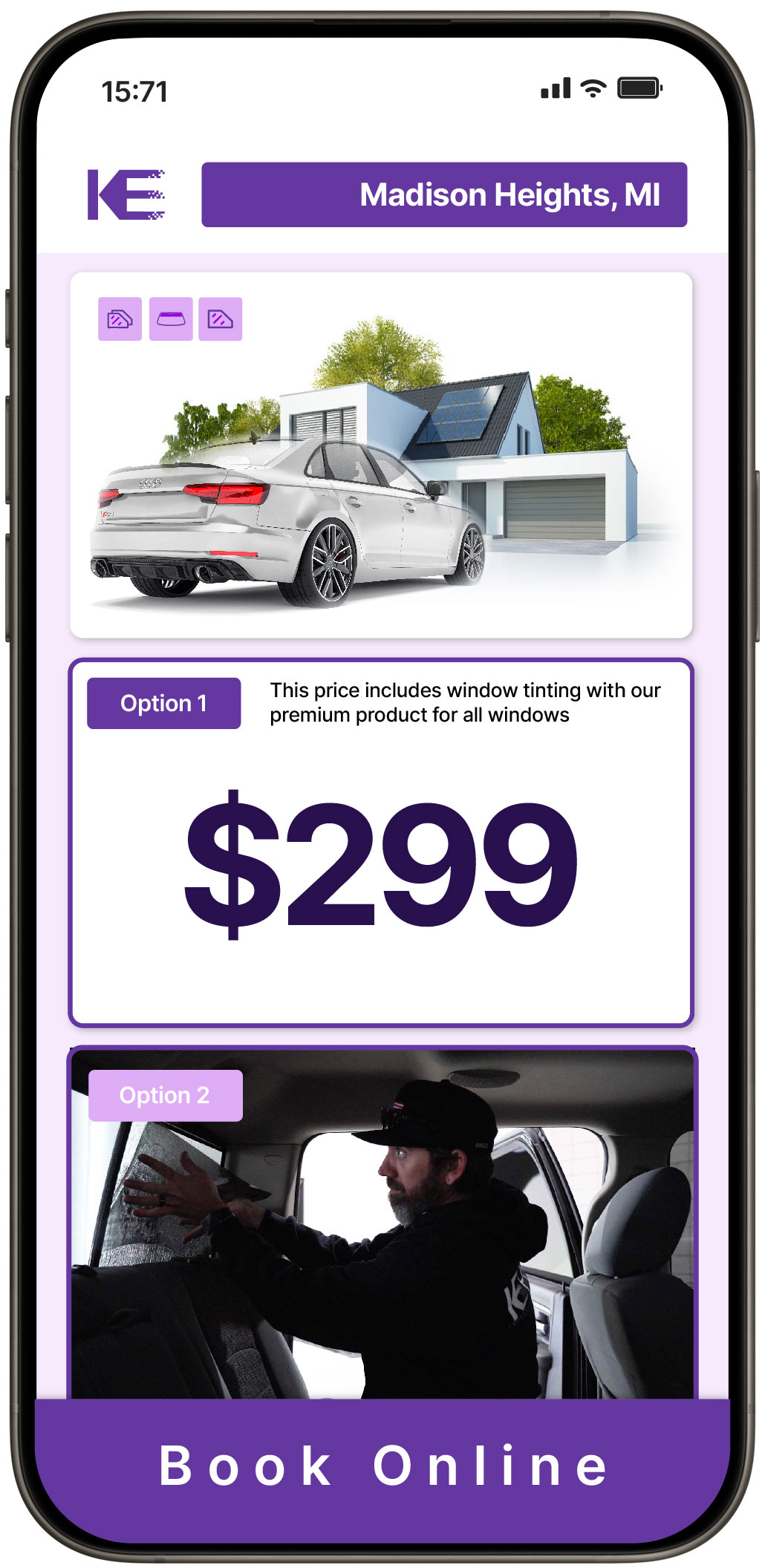 View Competitive Window Tinting Prices in Madison Heights, Michigan