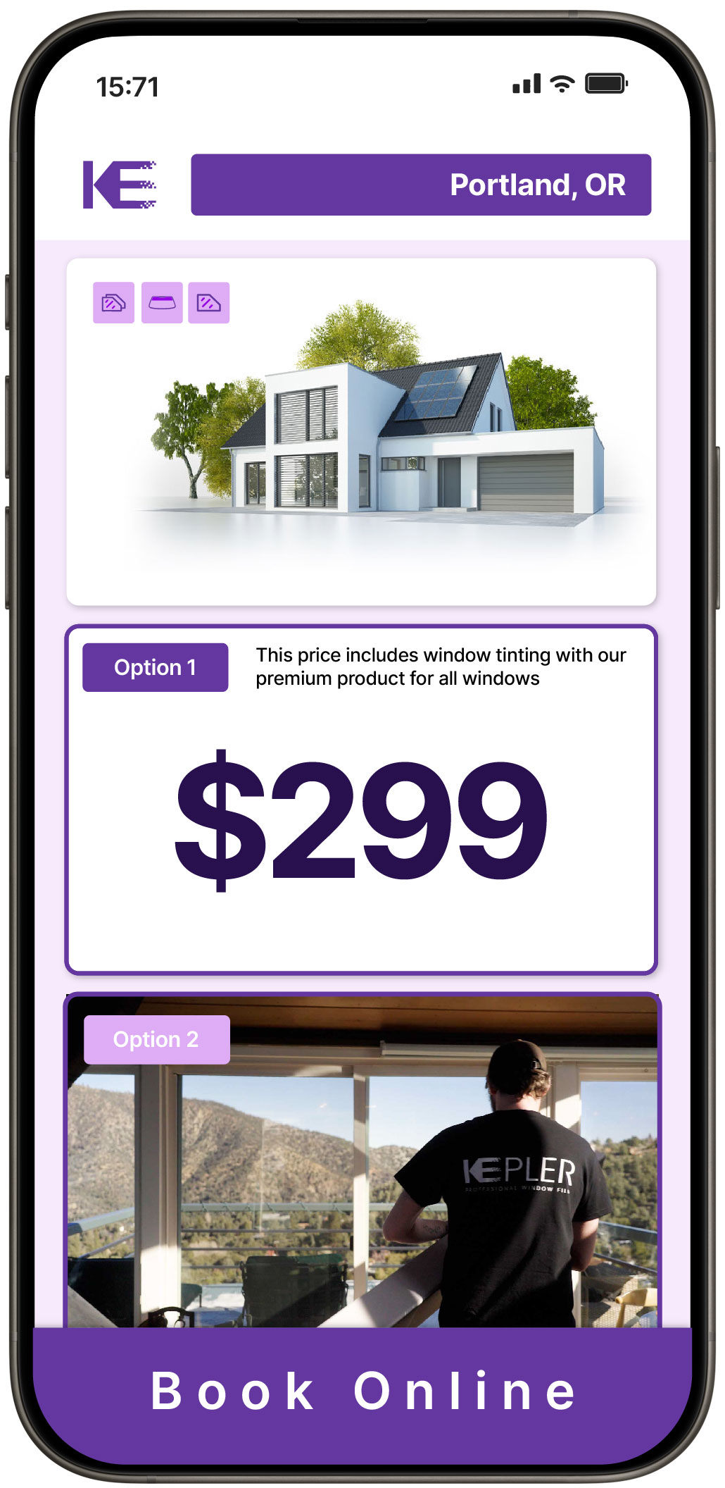 View Affordable Home Window Tinting Rates in Portland, Oregon