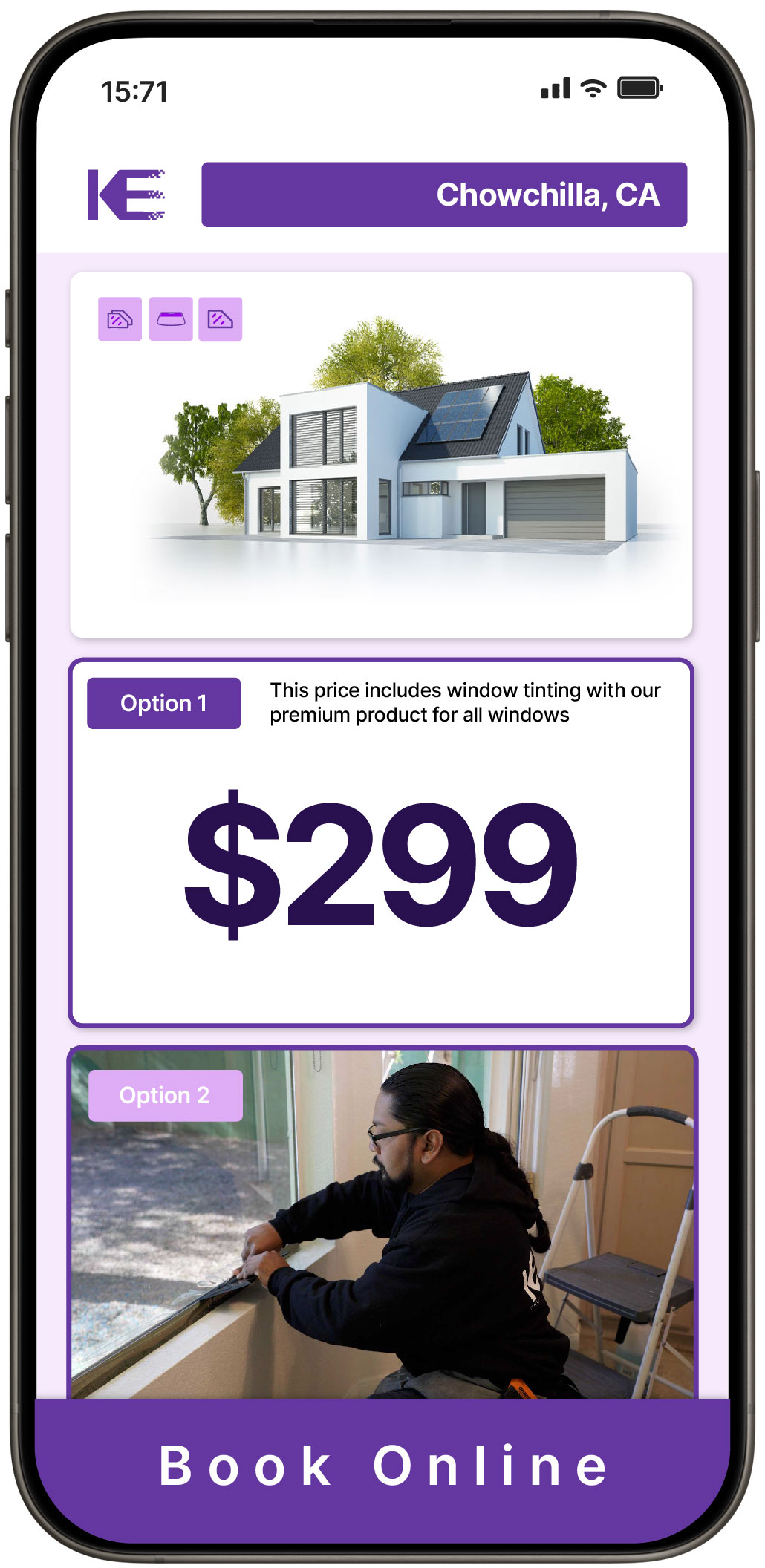 View Affordable Home Window Tinting Rates in Chowchilla, California