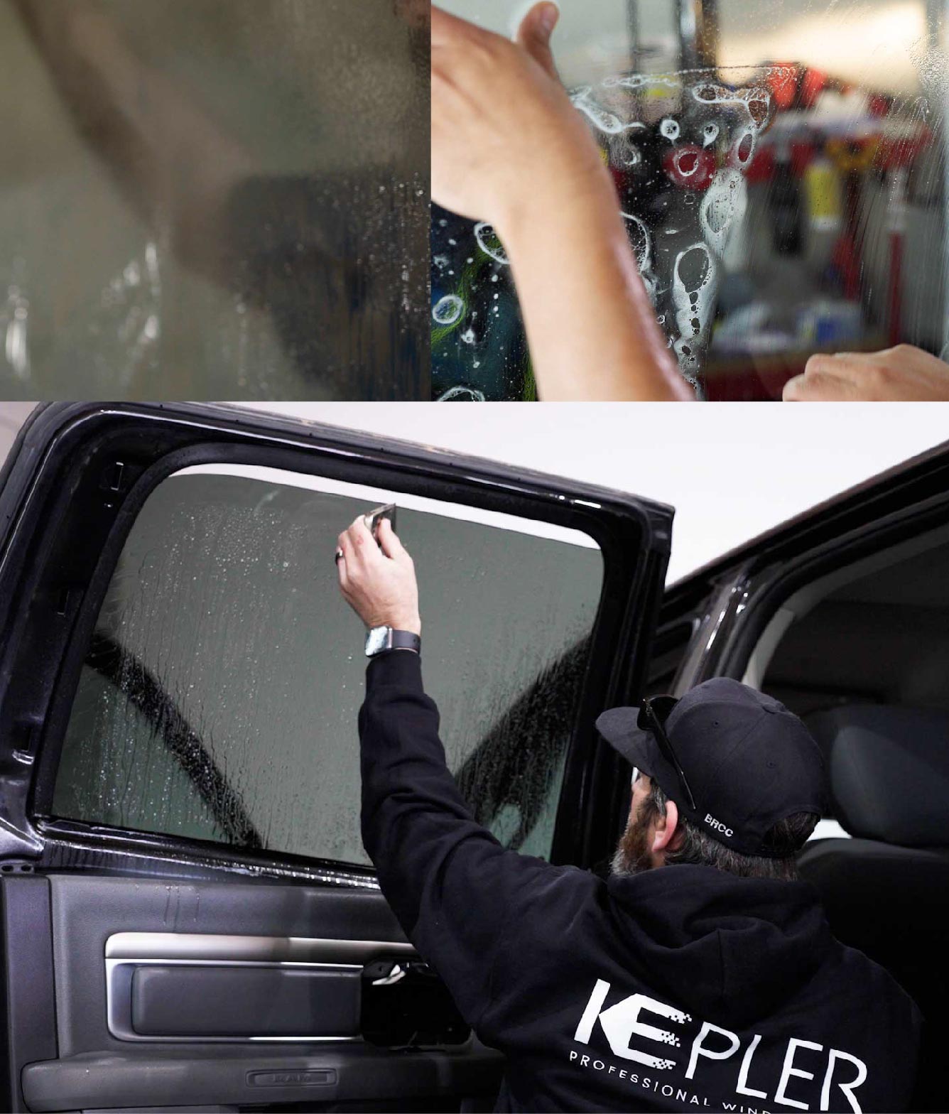 Kepler Window Tinting Specialists at Work in Jacksonville, Arkansas