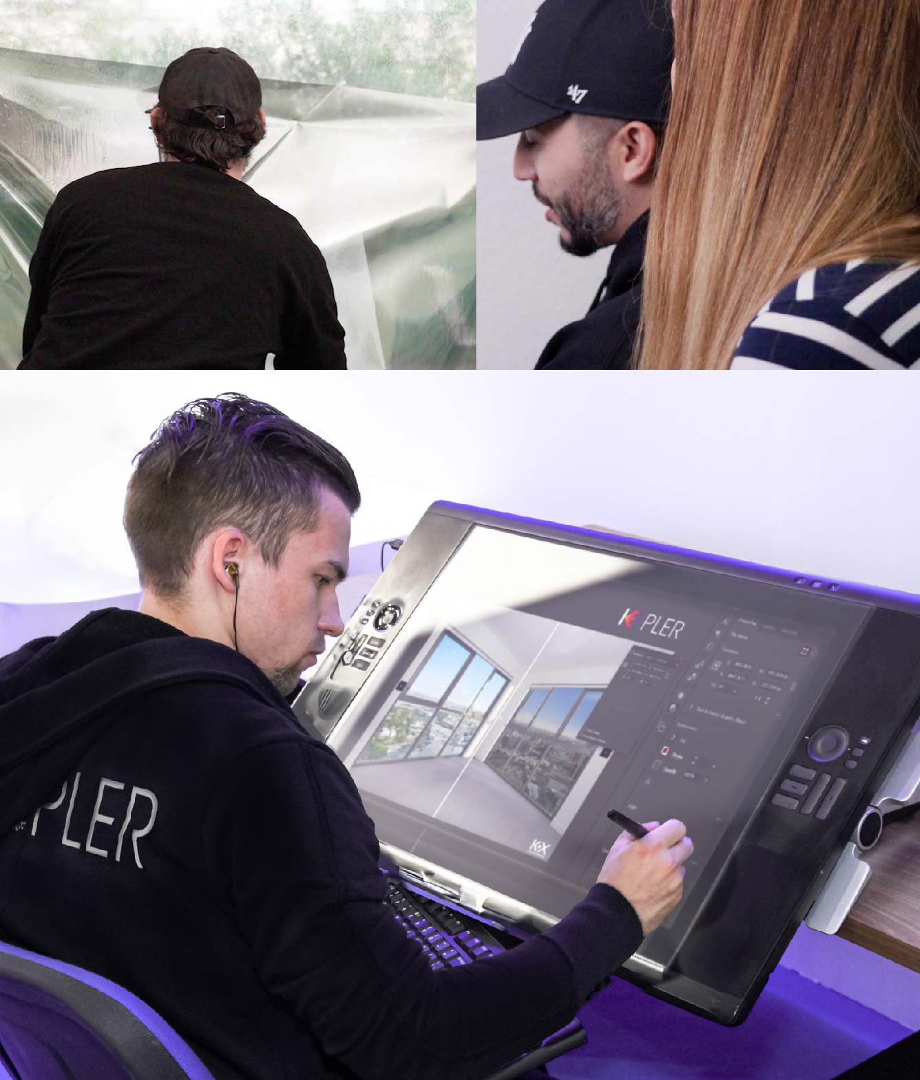 Kepler Specialist Performing Commercial Window Tinting in Sartell Sartell